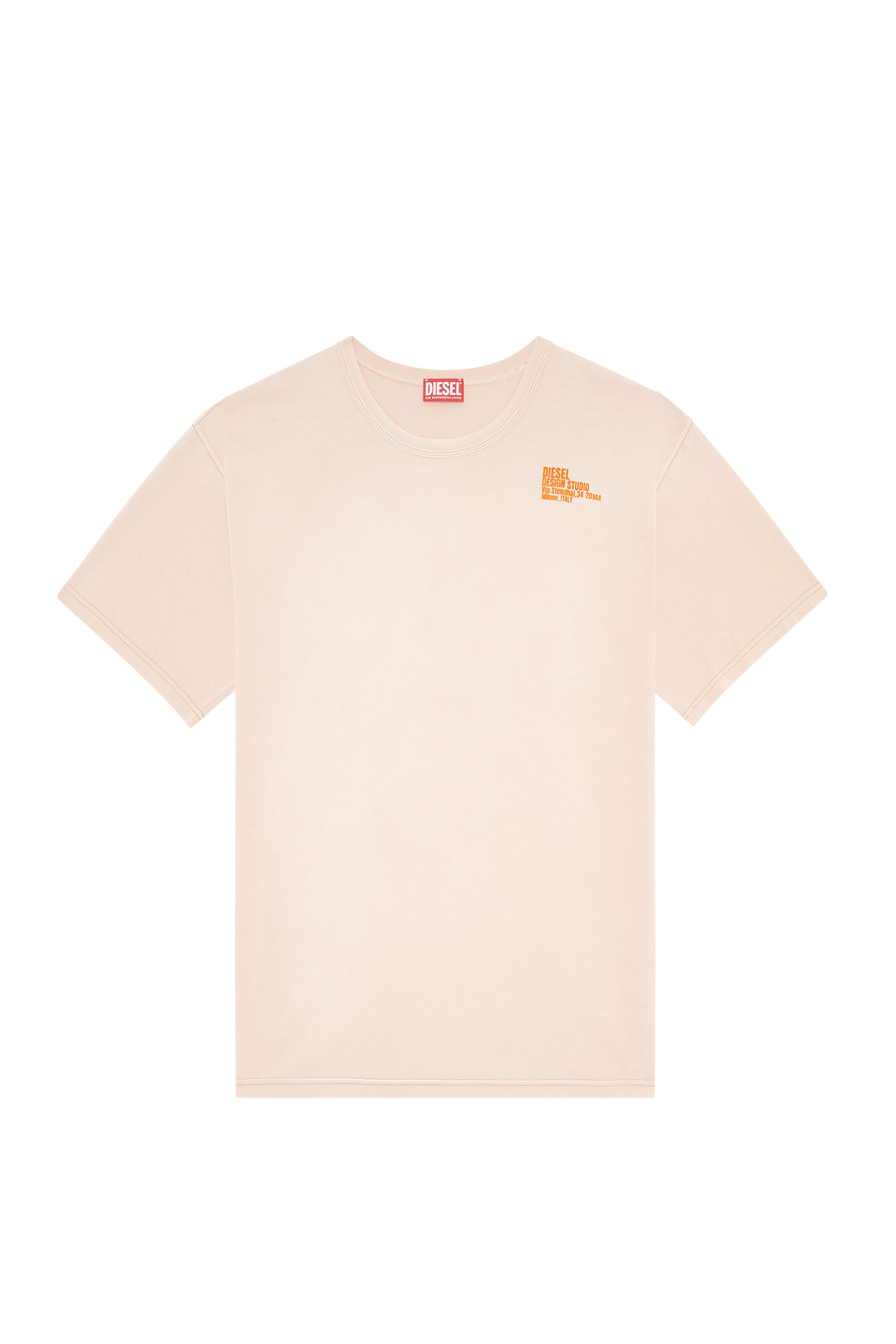 Diesel - T-BOXT-N7, Man's T-shirt with mini Design Studio print in Face Powder - 2