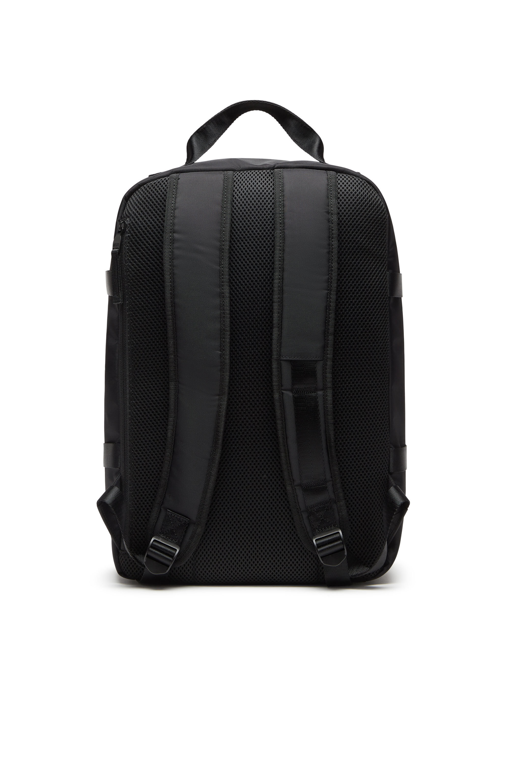 Diesel - DSRT BACKPACK, Man Dsrt-Utility backpack in printed nylon in Black - Image 3