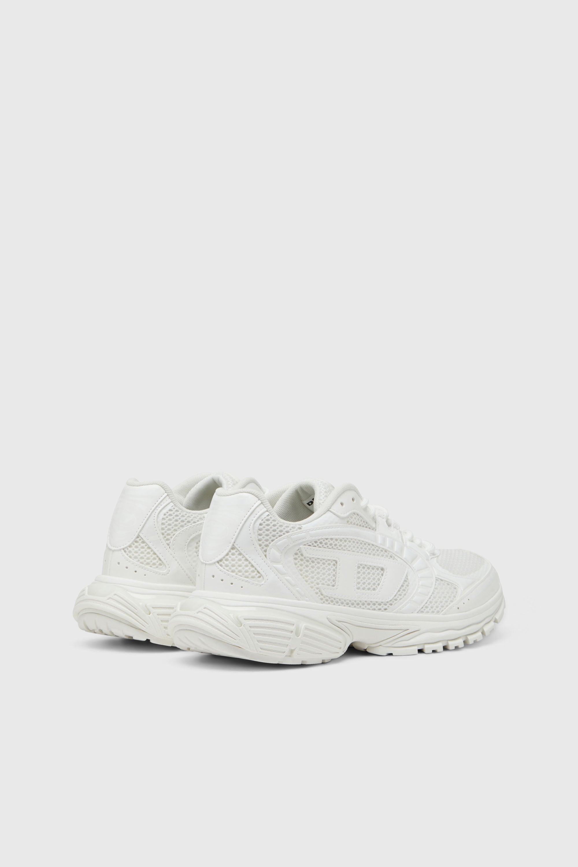 Diesel - S-PRO-V-DENSE LOW, Man's S-Pro-V-Dense-Mesh sneakers with Oval D logo in White - 3