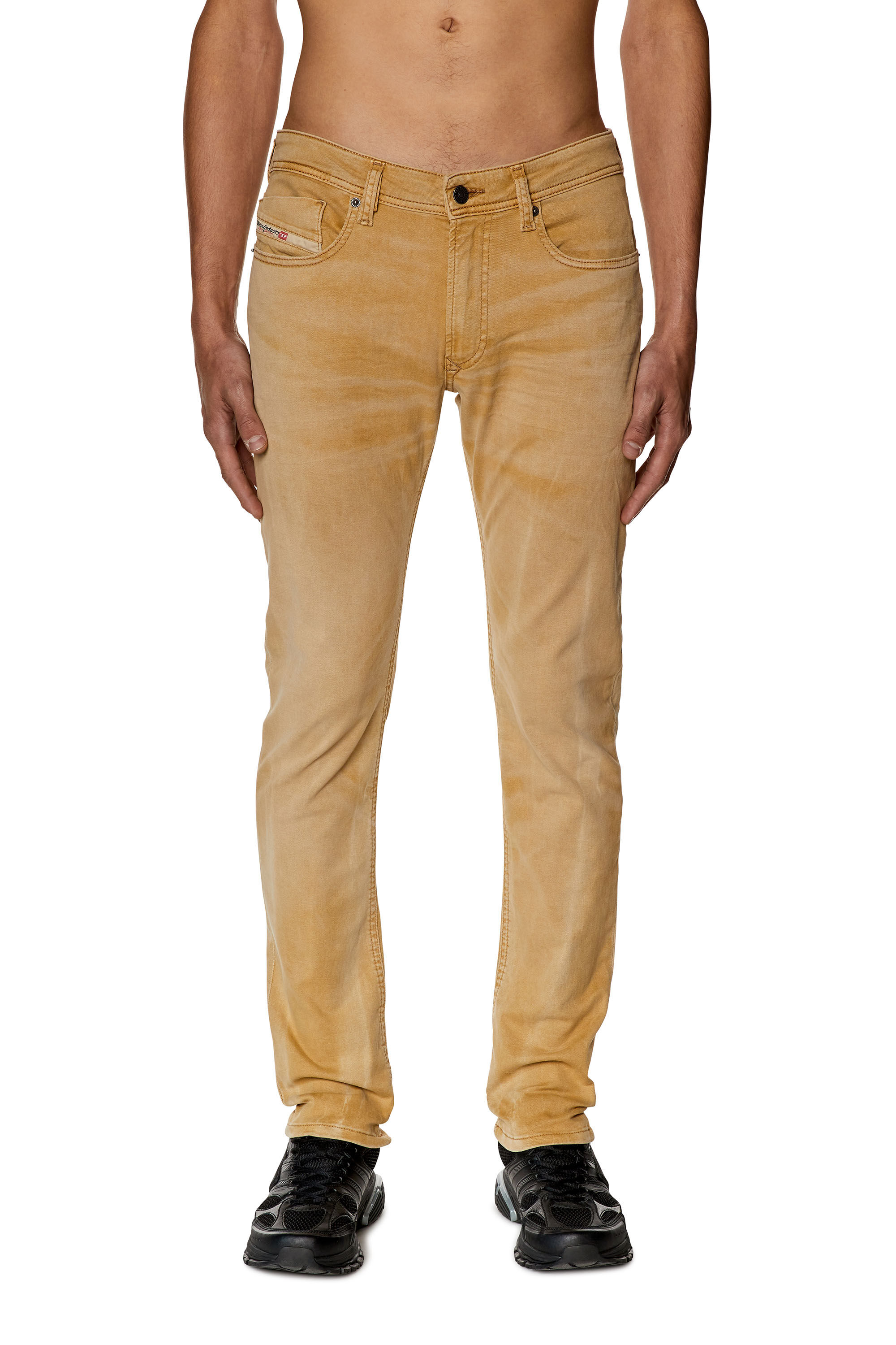 Diesel - Man Skinny Jeans 1979 Sleenker 0ENAK, Beige - Image 3