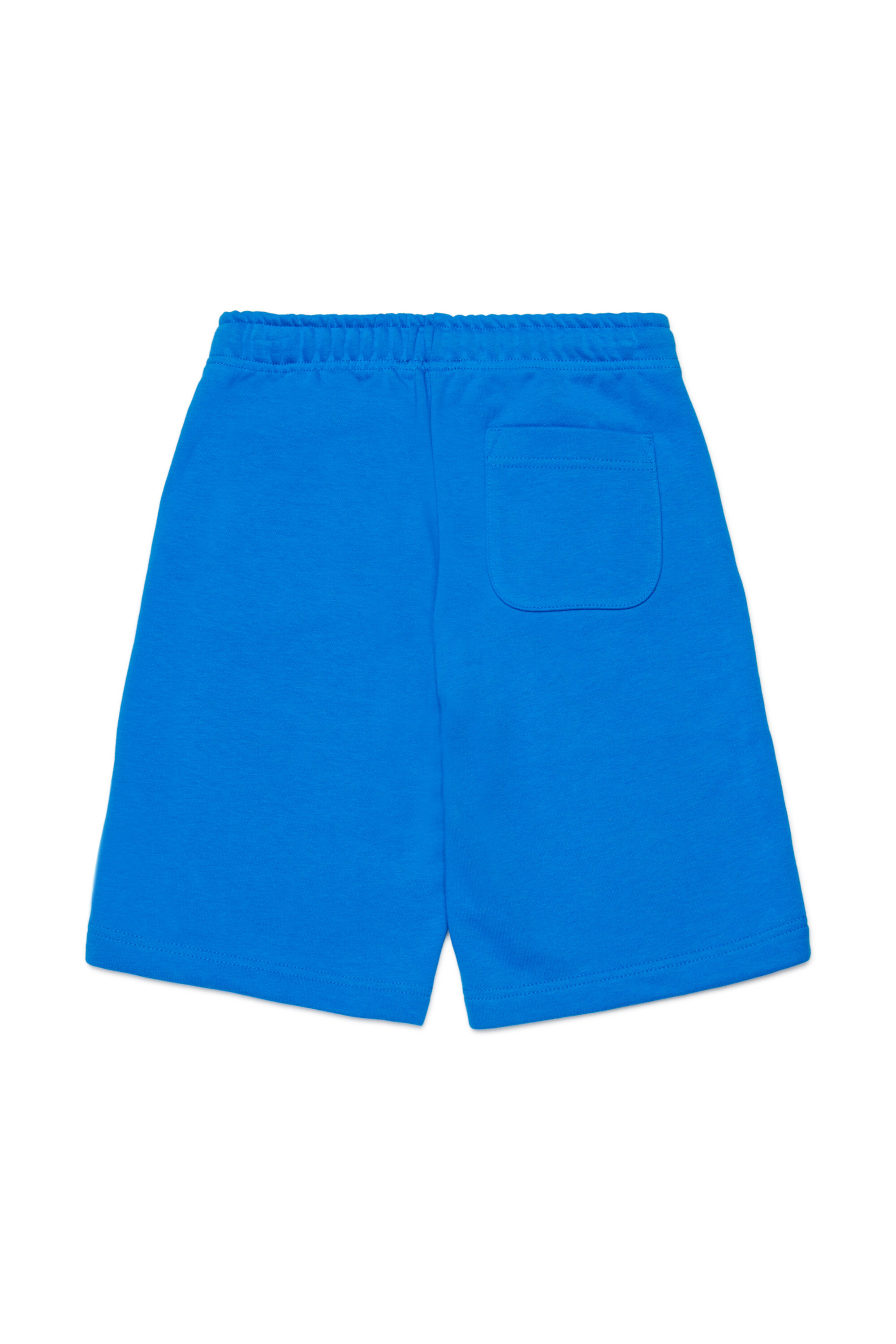 Diesel - PSVALE SHORT, Man's Cotton shorts with shadow logo in Blue - 2