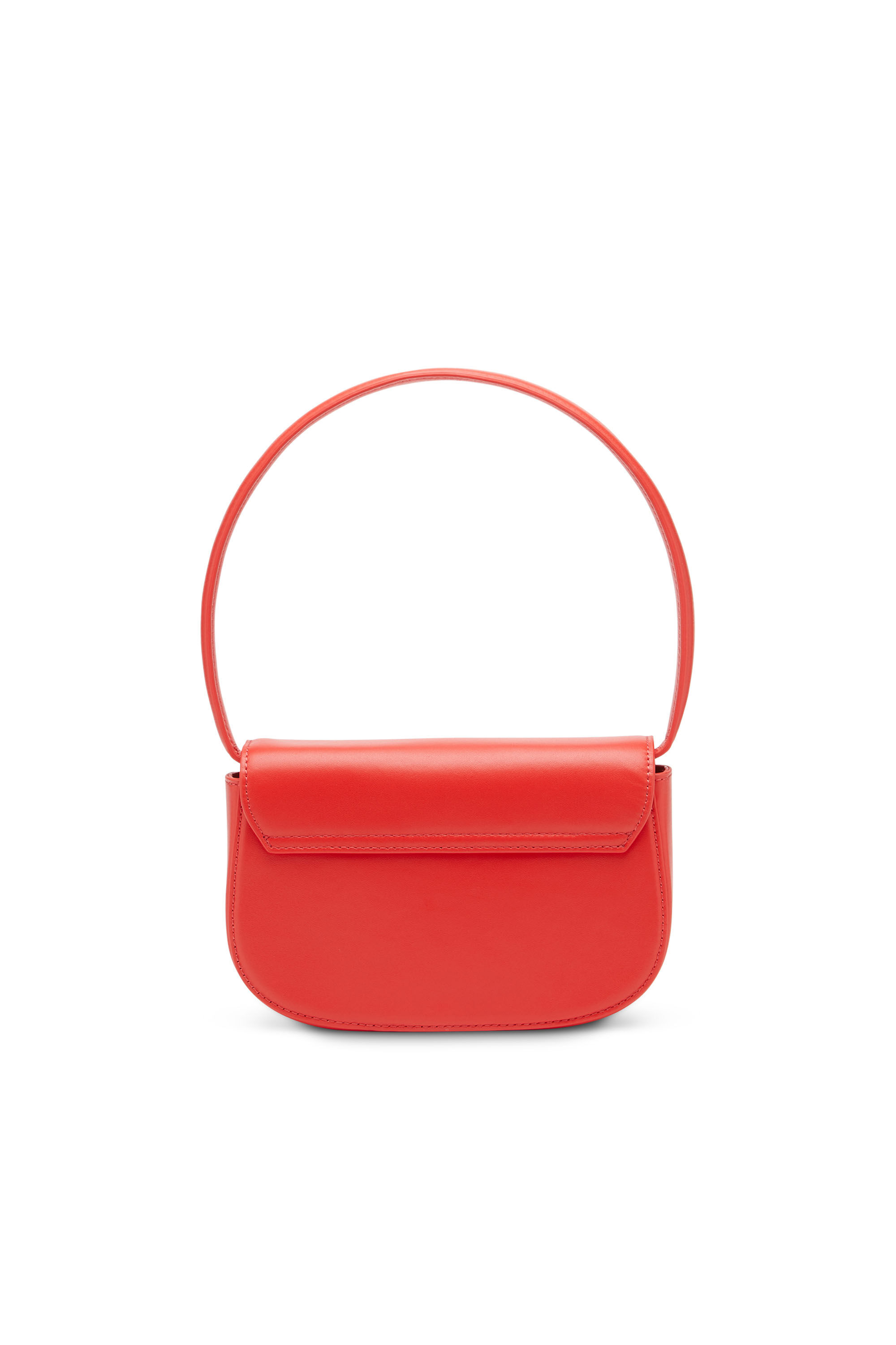 Diesel - 1DR, Woman 1DR-Iconic shoulder bag in nappa leather in Red - Image 3