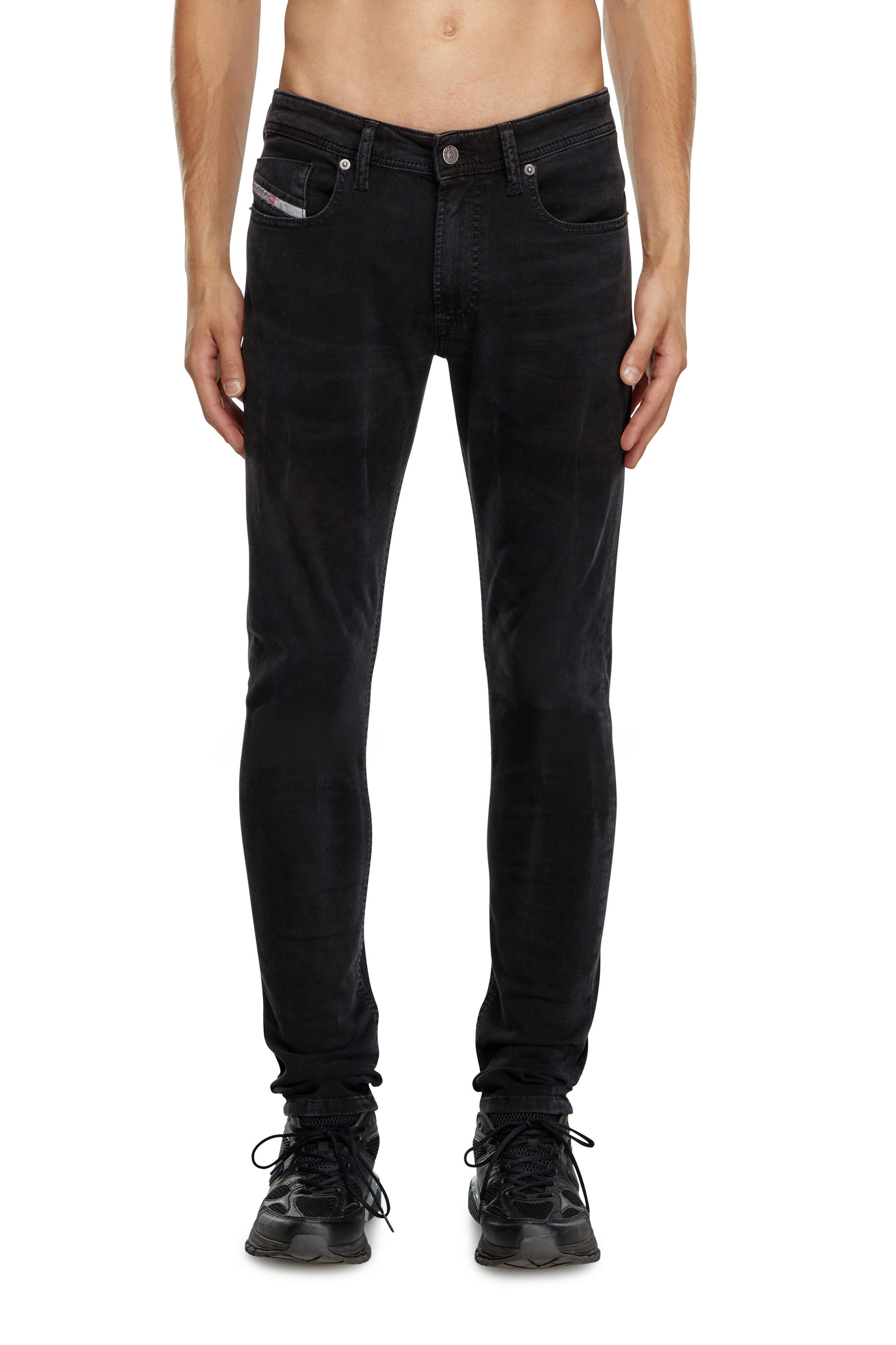 Diesel - Man Skinny Jeans 1979 Sleenker 0ENAK, Black - Image 3