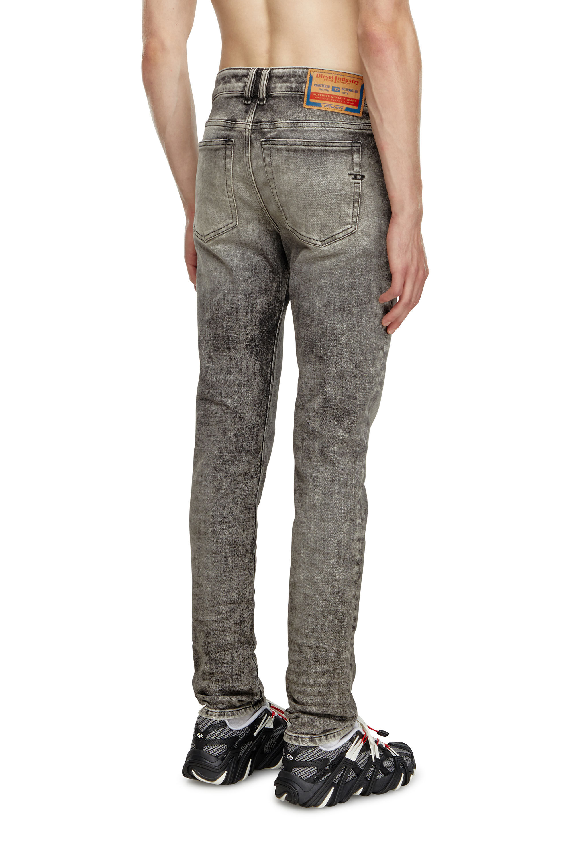 Diesel - Man Skinny Jeans 1979 Sleenker 09J28, Grey - Image 4