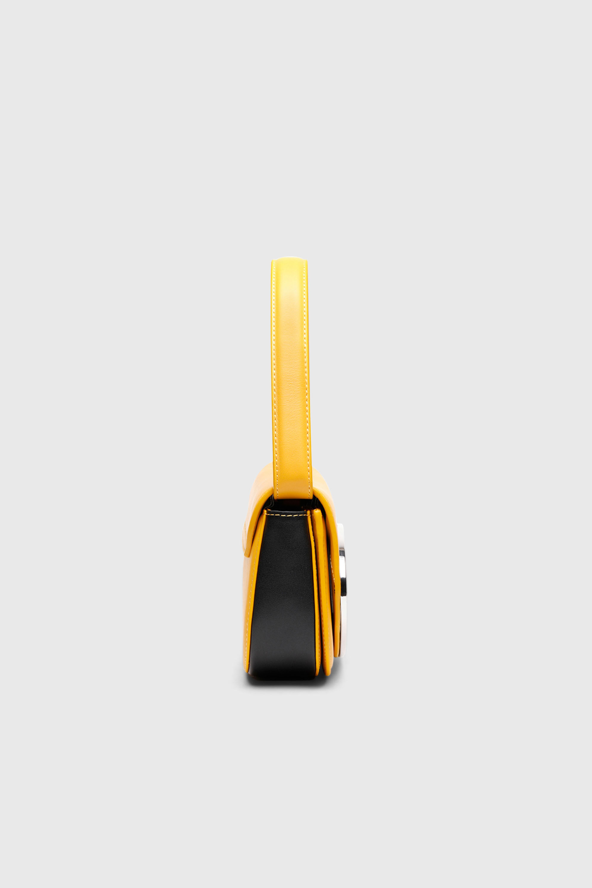 Diesel - 1DR, Woman's 1DR - Iconic shoulder bag in nappa leather in Yellow - 5