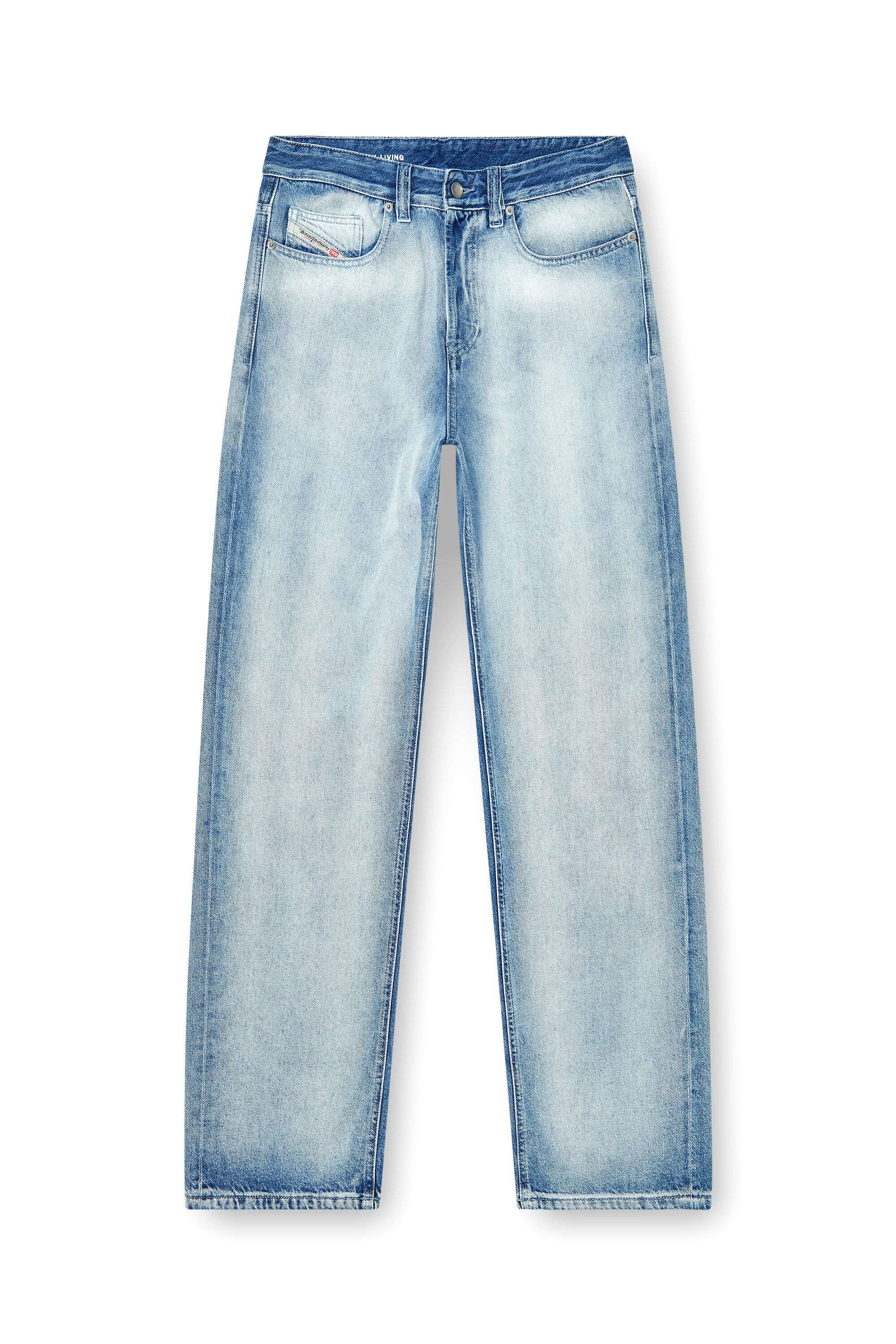 Diesel - Man's Relaxed Jeans 2001 D-Macro 09P29, Light Blue - 2