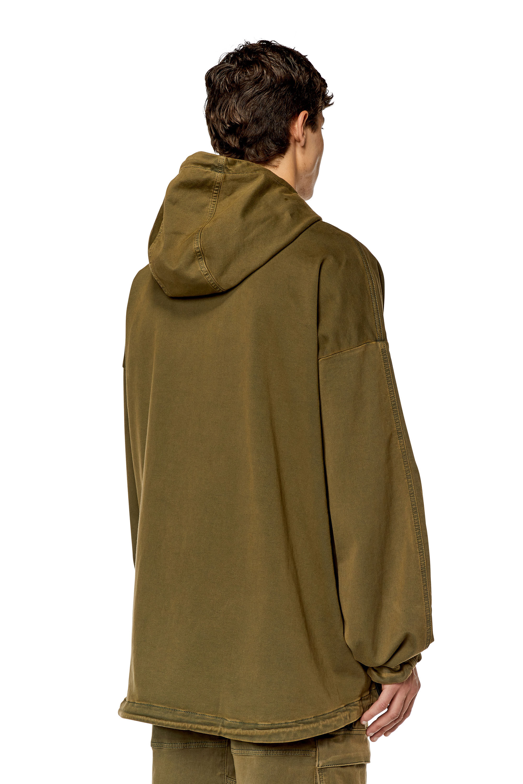 Men's Hooded JoggJeans jacket | Green | Diesel