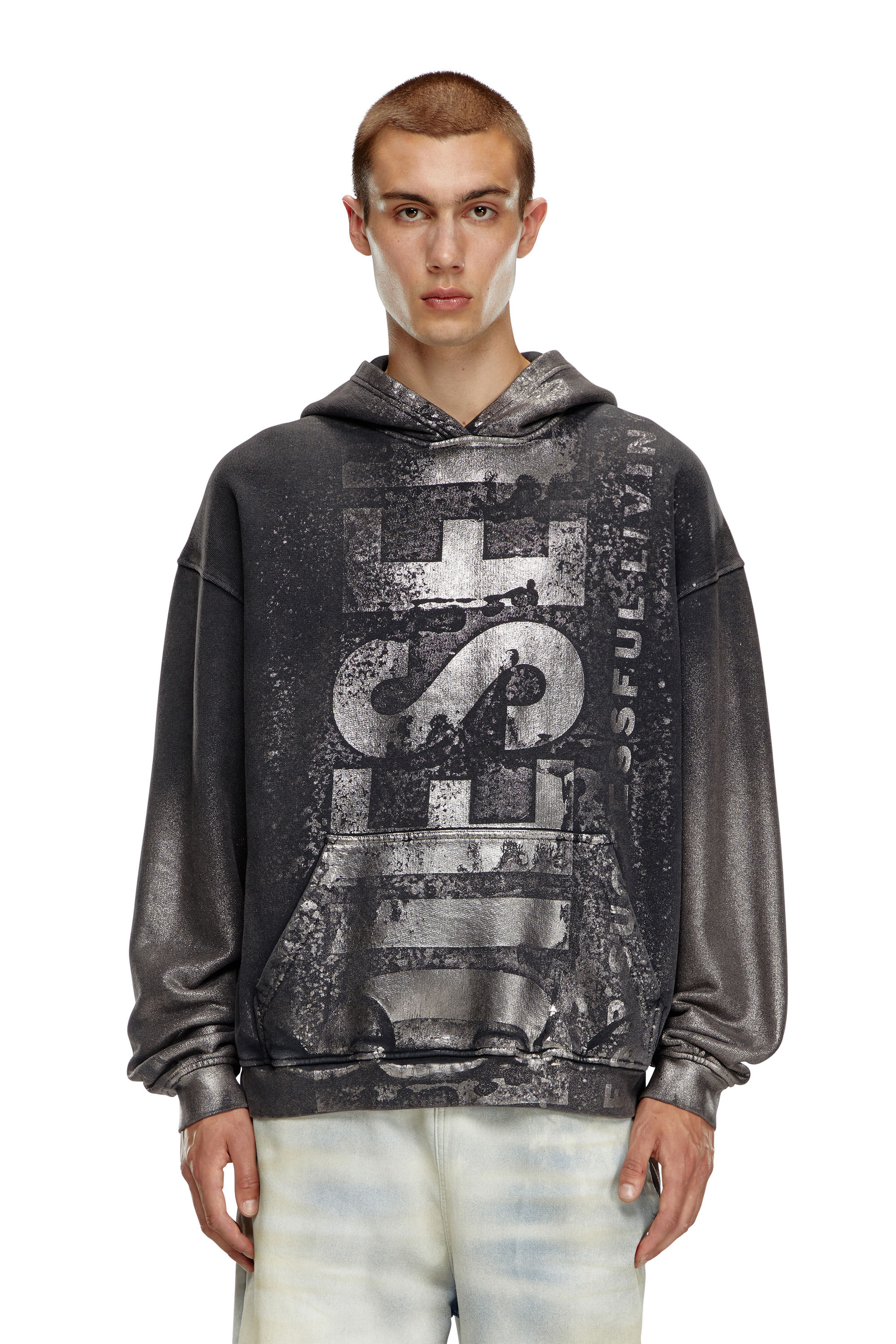 Diesel - S-BOXT-HOOD-Q6, Black - Image 3