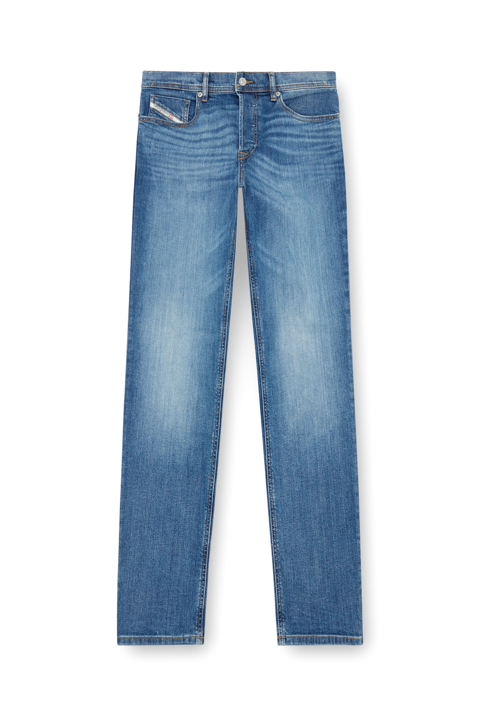 Diesel - Man's Regular Jeans 2023 D-Finitive 0KIAL, Light Blue - 2