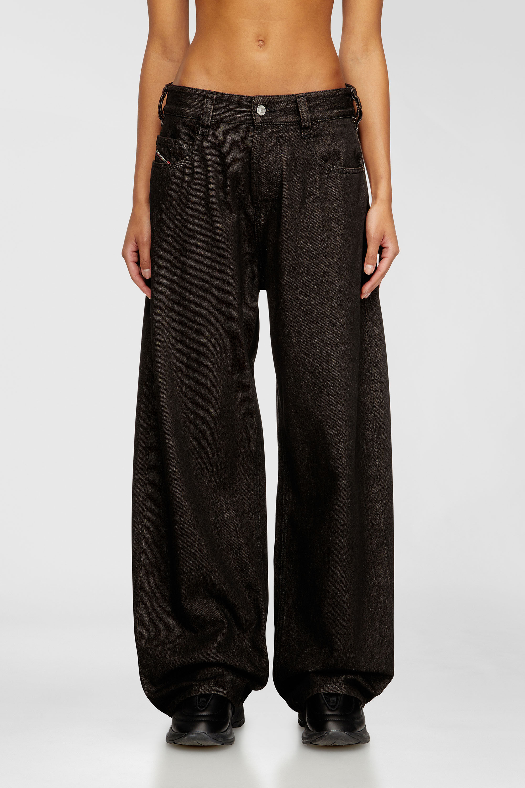 Diesel - Unisex's Relaxed Jeans 1997 D-Enim-M 09N25, Black/Dark grey - 4