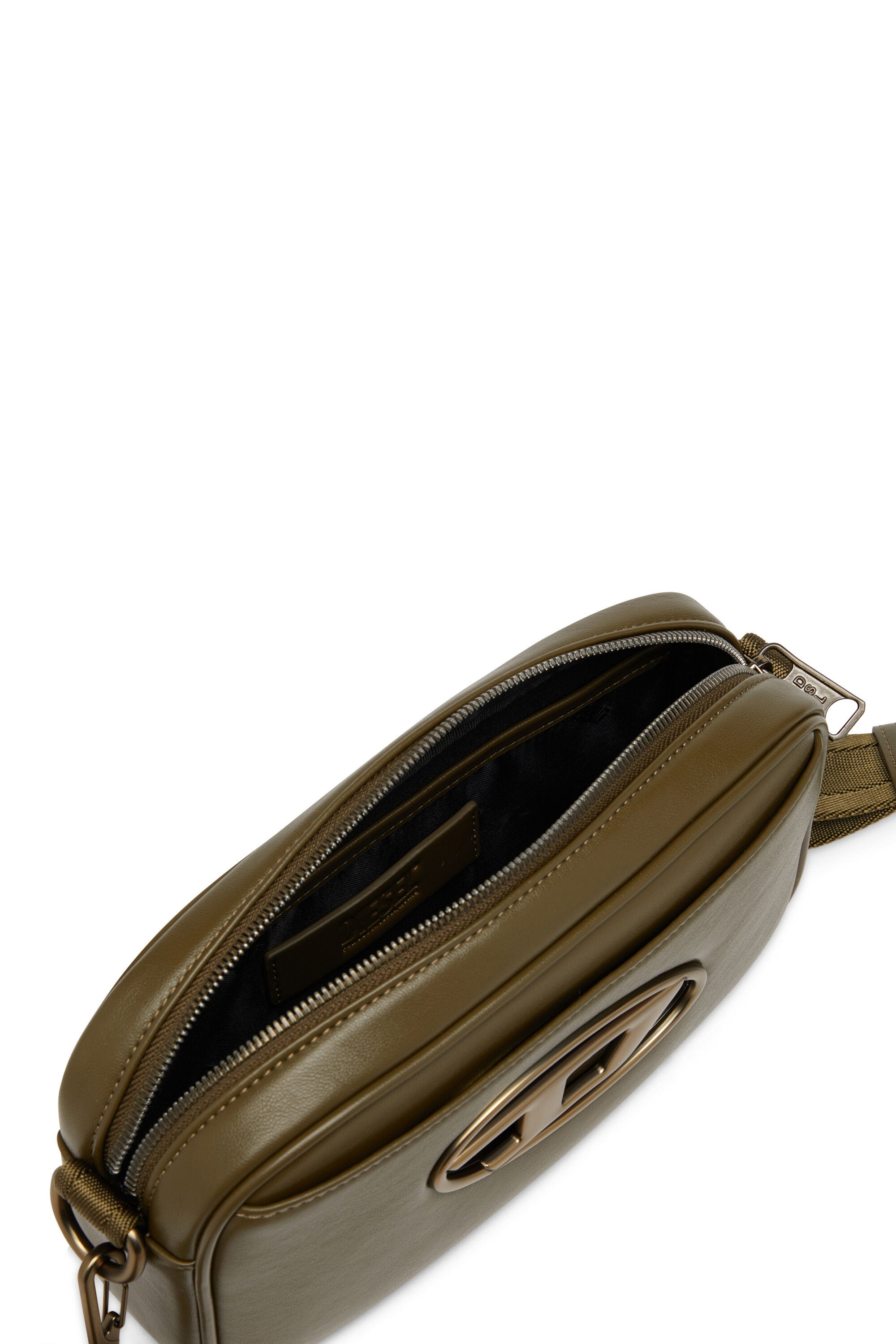 Diesel - HOLI-D CAMERA BAG, Man's Holi-D-Camera bag in neoprene and PU in Military Green - 2