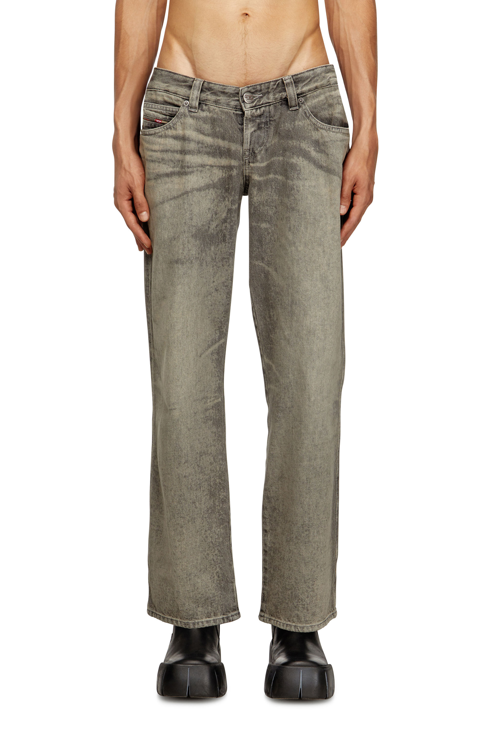 Diesel - Man's Regular Jeans D-Im 007DR, Grey - 3