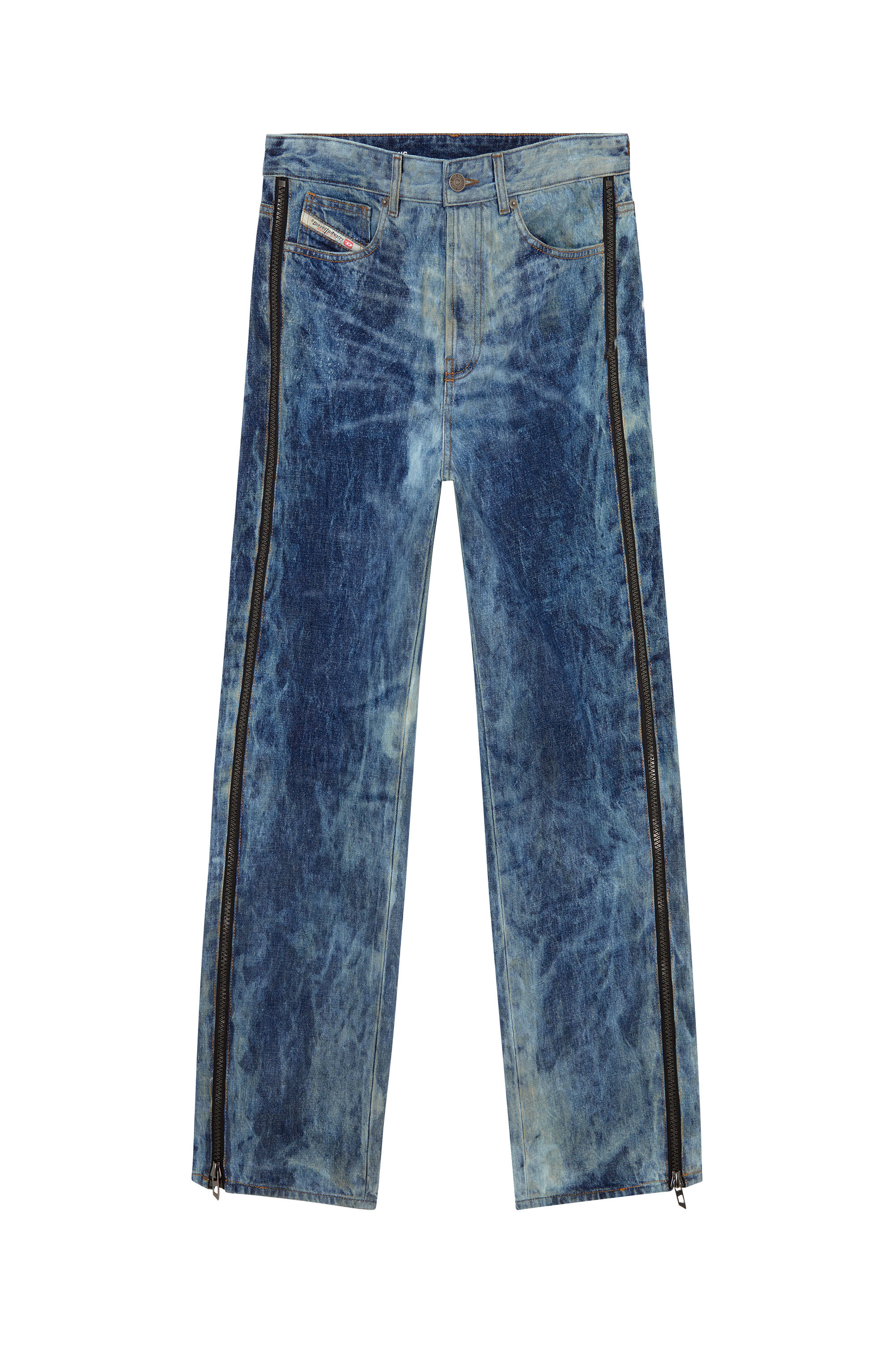 Diesel - Man Straight Jeans D-Rise 0PGAX, Medium blue - Image 2