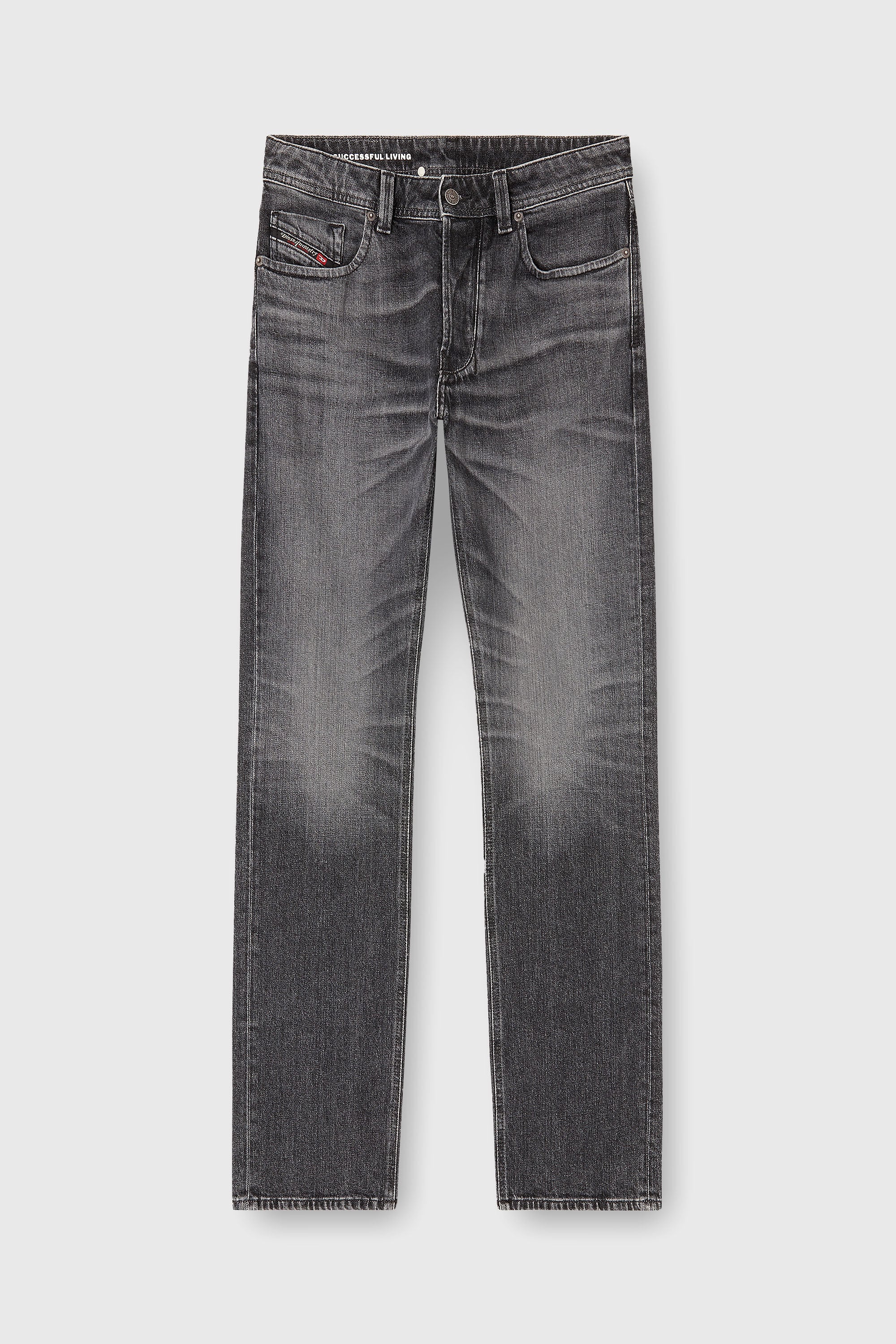 Diesel - Man's Regular Jeans 1985 Larkee 09N49, Grey - 4