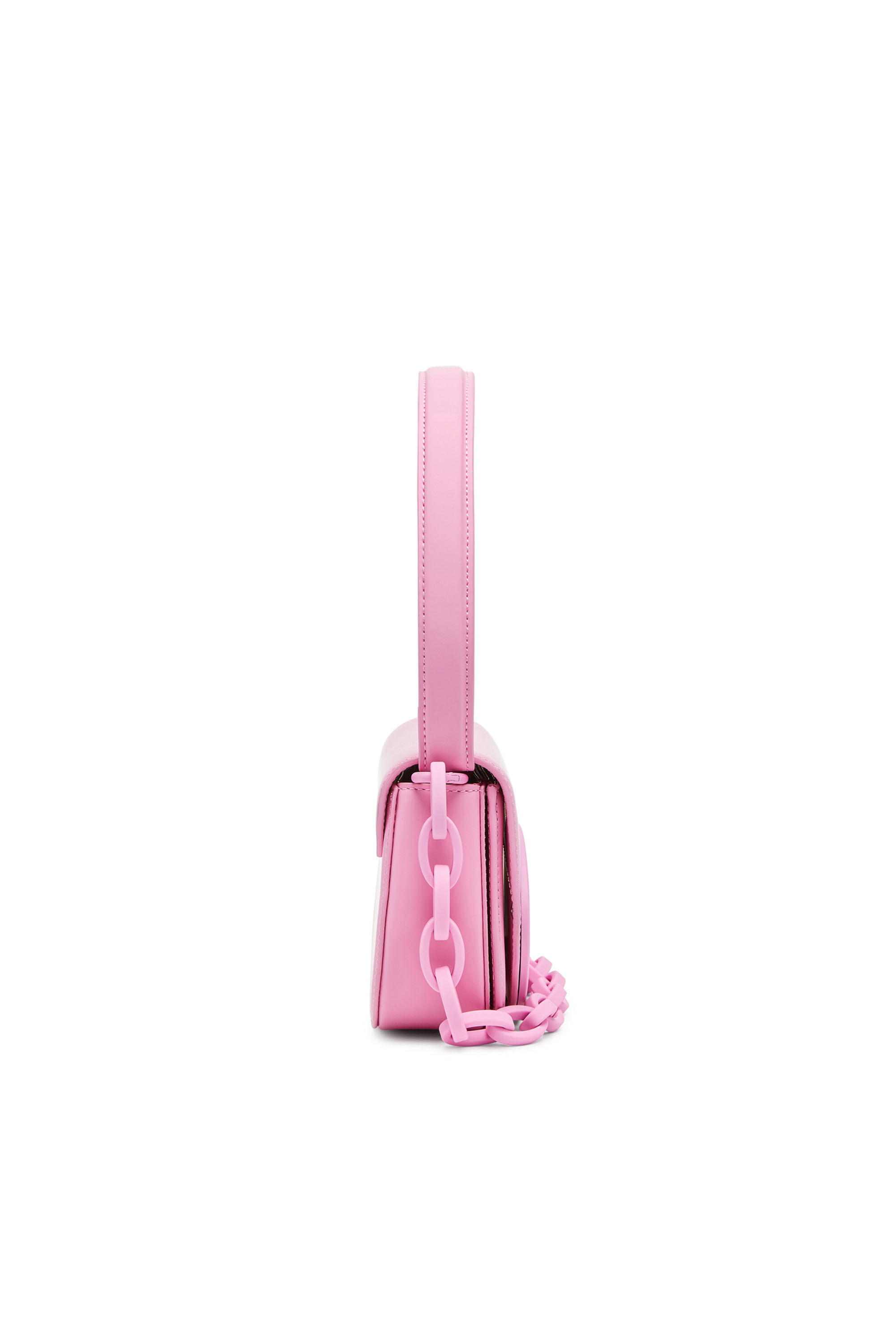 Diesel - 1DR, Woman's 1DR-Iconic shoulder bag in matte leather in Hot pink - 4