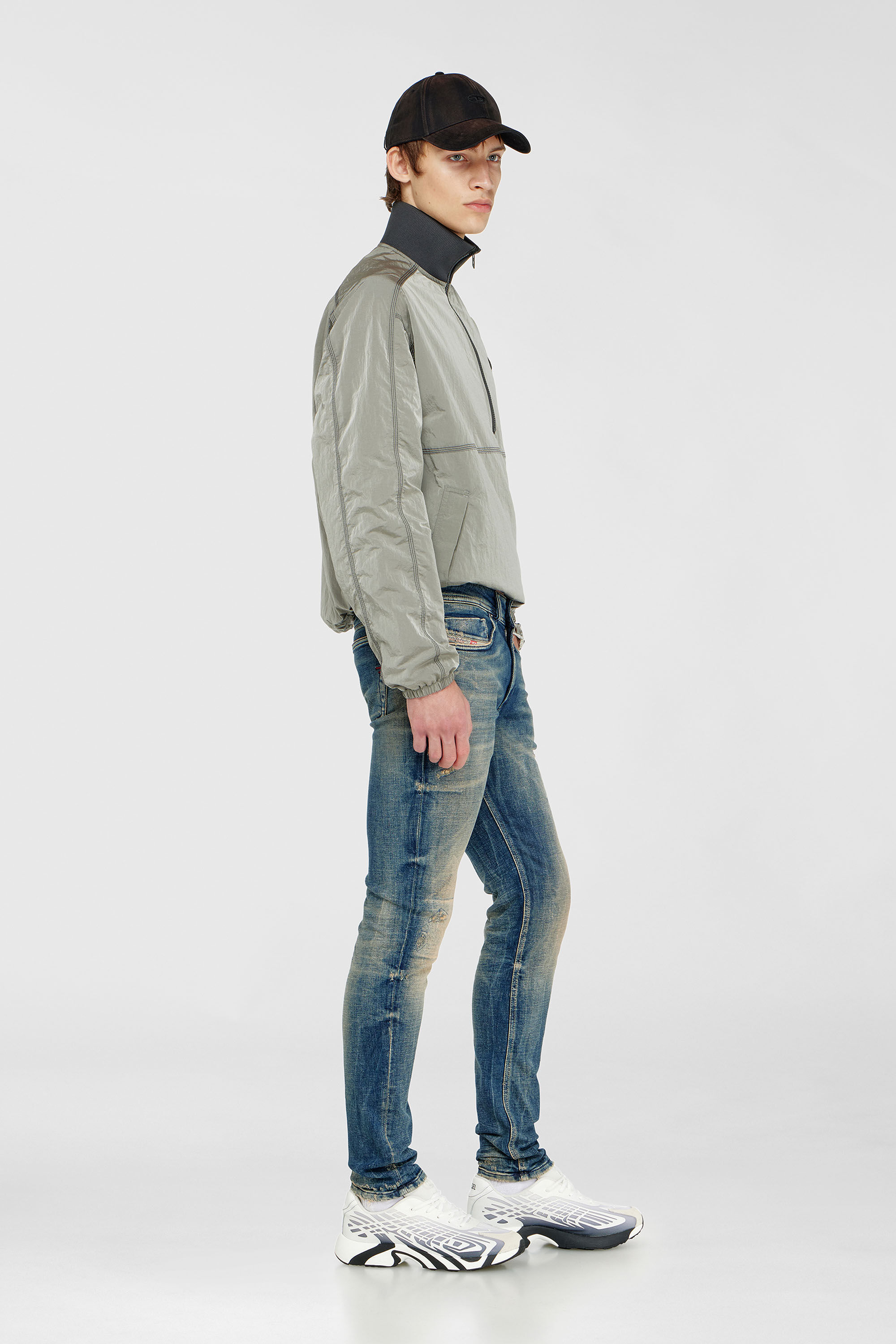 Diesel - Man's Skinny Jeans 1979 Sleenker 09P68, Dark Blue - 1