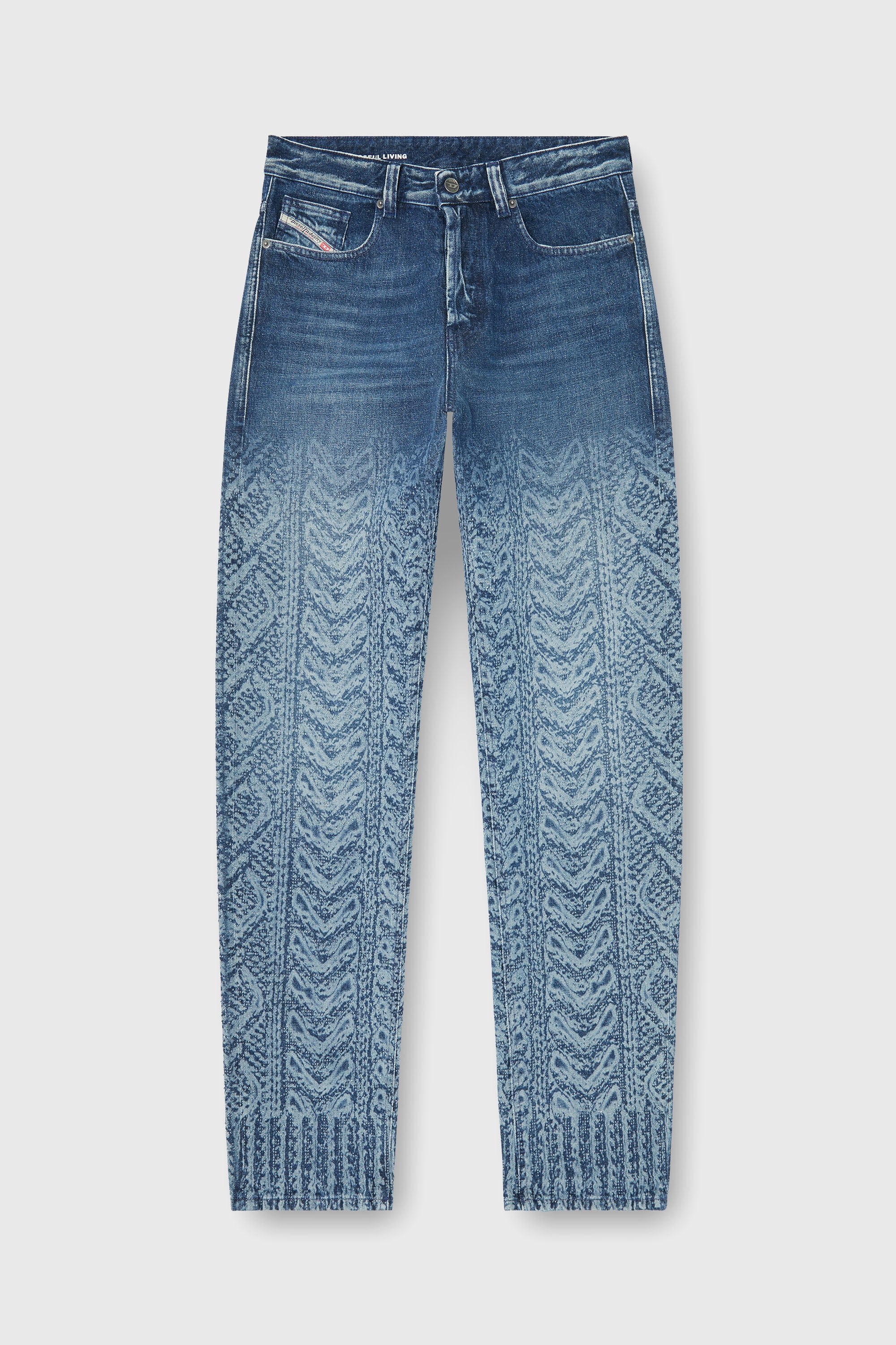 Diesel - Man's Regular Jeans 2024 D-Macs 007EV, Dark Blue - 6