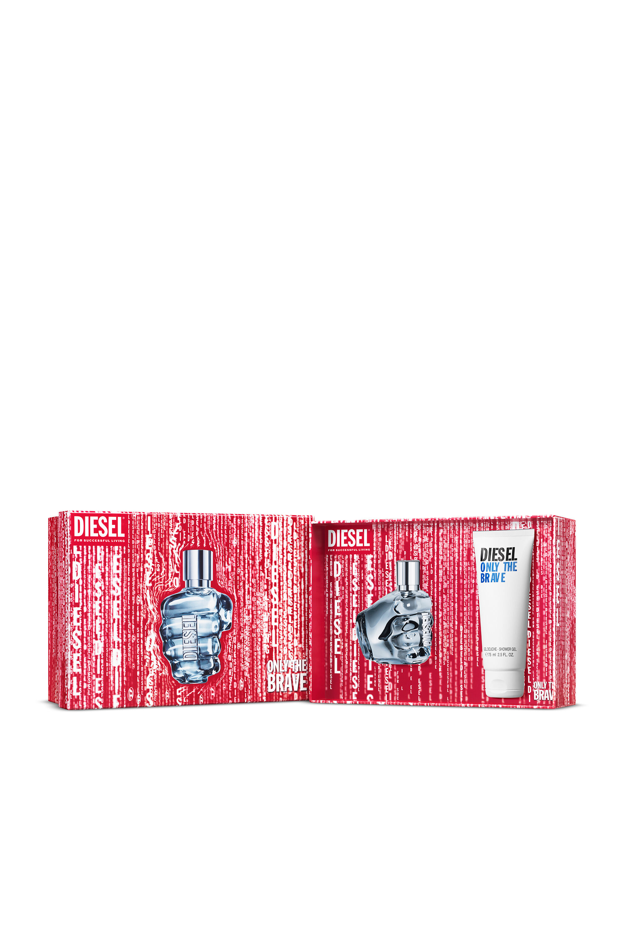 Diesel - DSL OTB EDT SETS V50+SG75 LG112400, Man's Only The Brave Giftset, Eau De Toilette in Blue - 2
