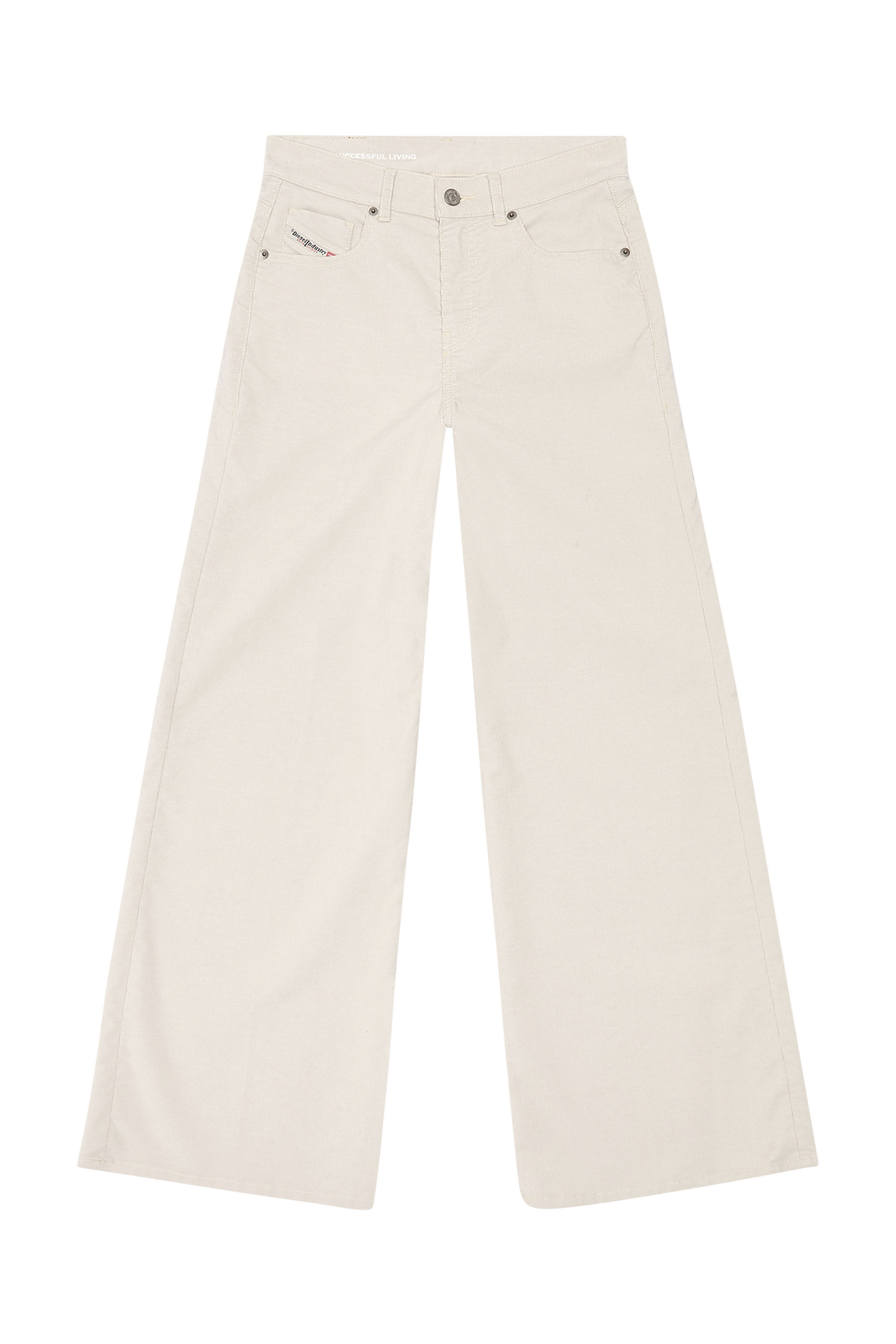 Diesel - Woman Bootcut and Flare Jeans 1978 D-Akemi 068JG, White - Image 2