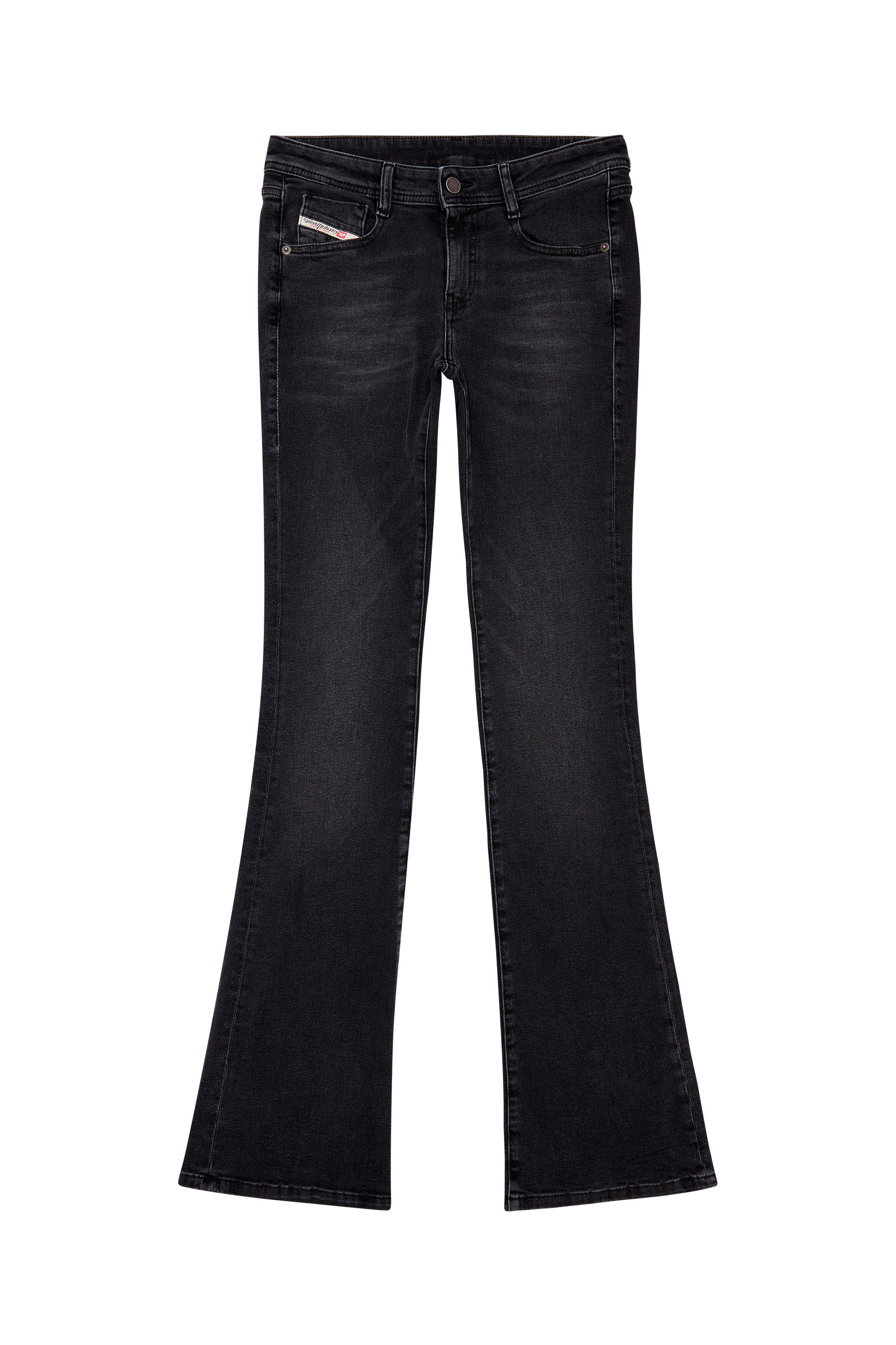 Diesel - Woman Bootcut and Flare Jeans 1969 D-Ebbey 0PFAS, Black/Dark grey - Image 2