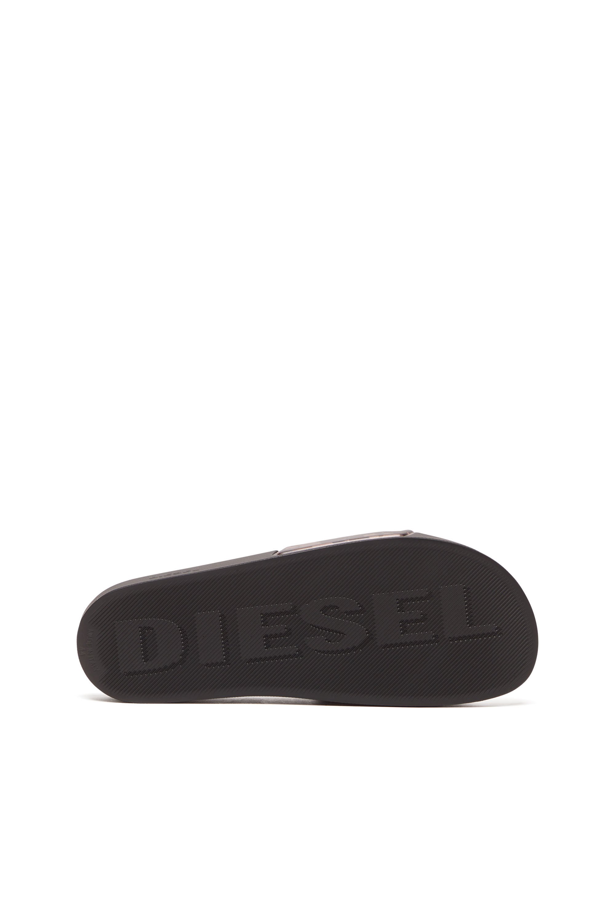 Diesel - SA-MAYEMI CC X, Unisex Sa-Mayemi CC X - Pool slides with camouflage band in Black - Image 5