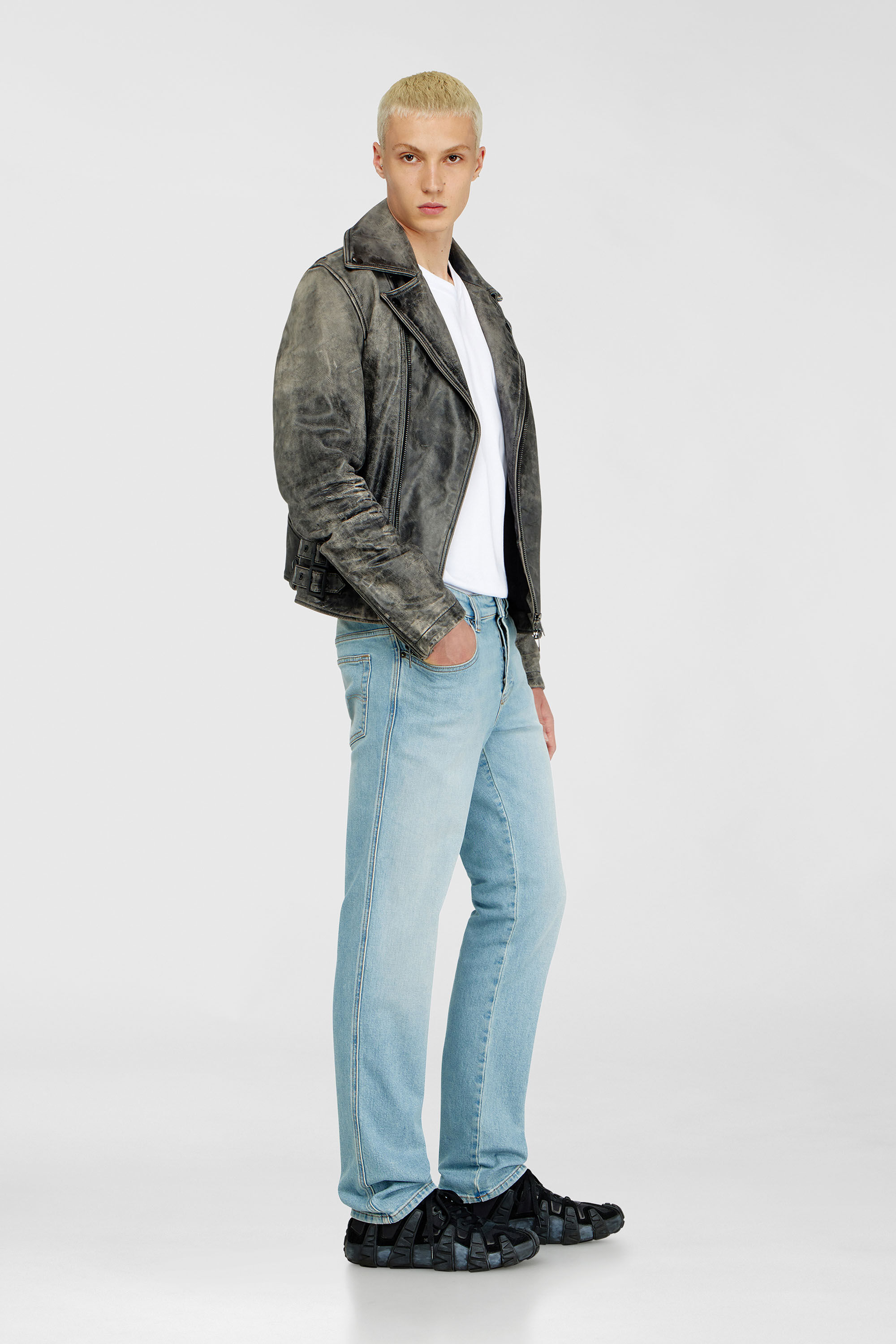 Diesel - Man's Slim Jeans 1993 D-Vyl 0HDBI, Light Blue - 2