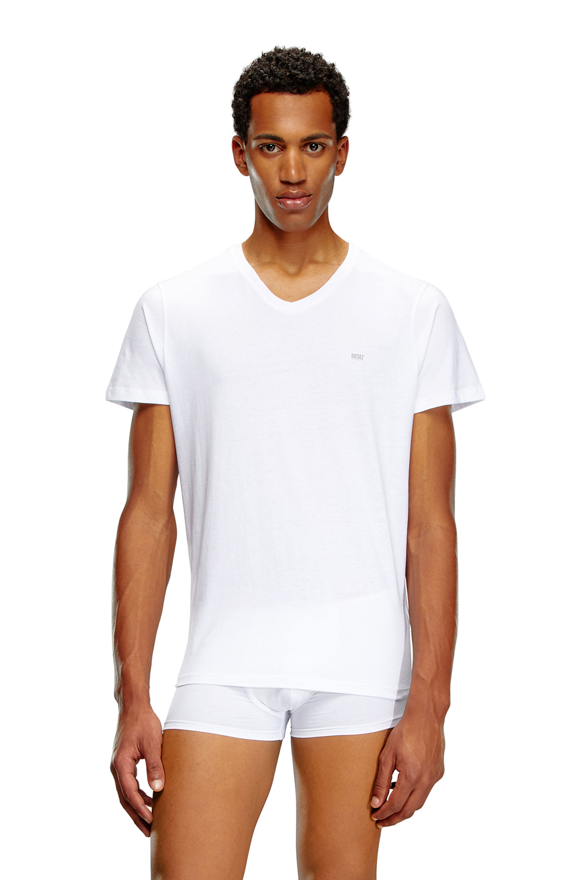 Diesel - UMTEE-MICHAEL3PACK, White - Image 1