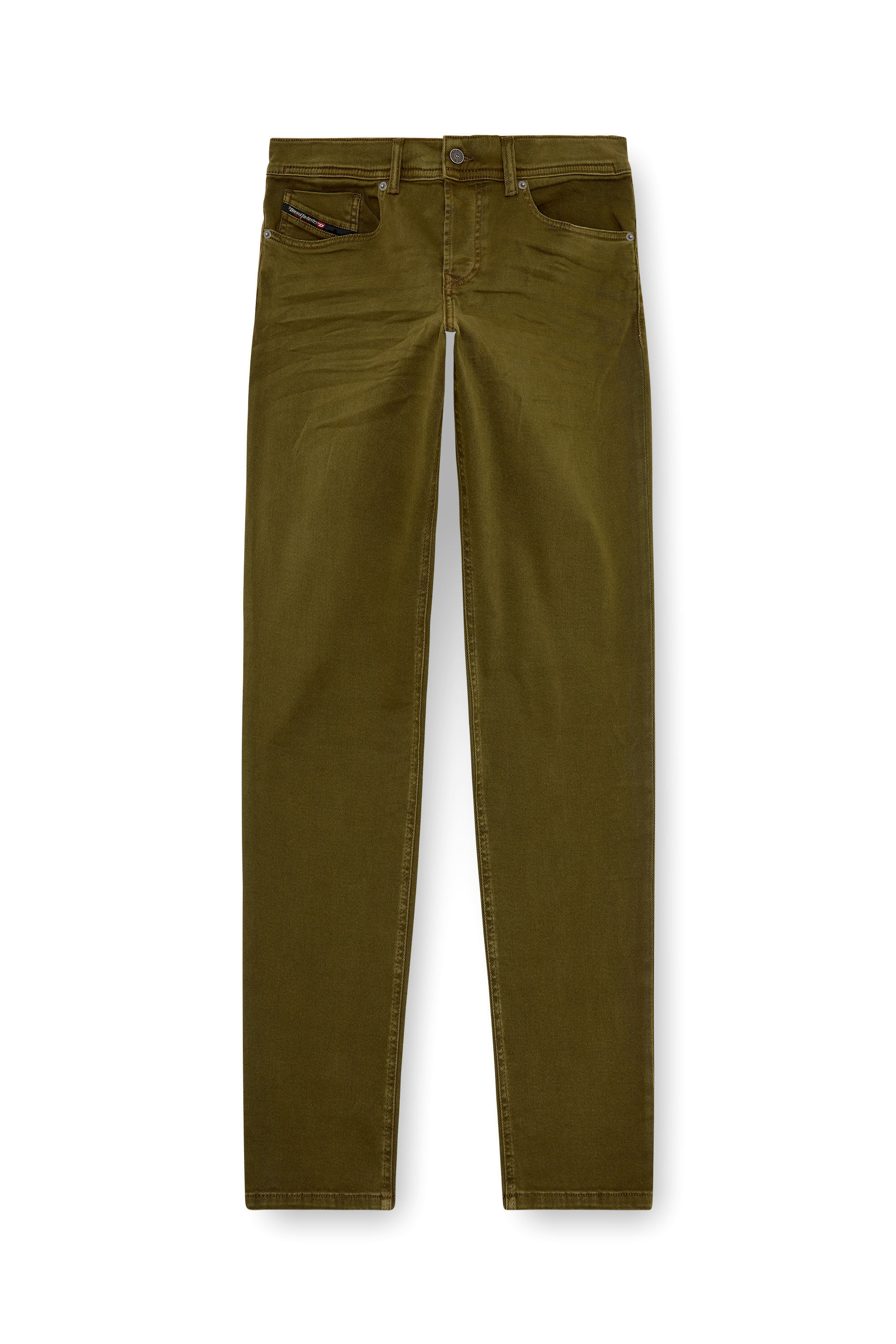 Diesel - Man Tapered Jeans 2023 D-Finitive 0QWTY, Military Green - Image 2