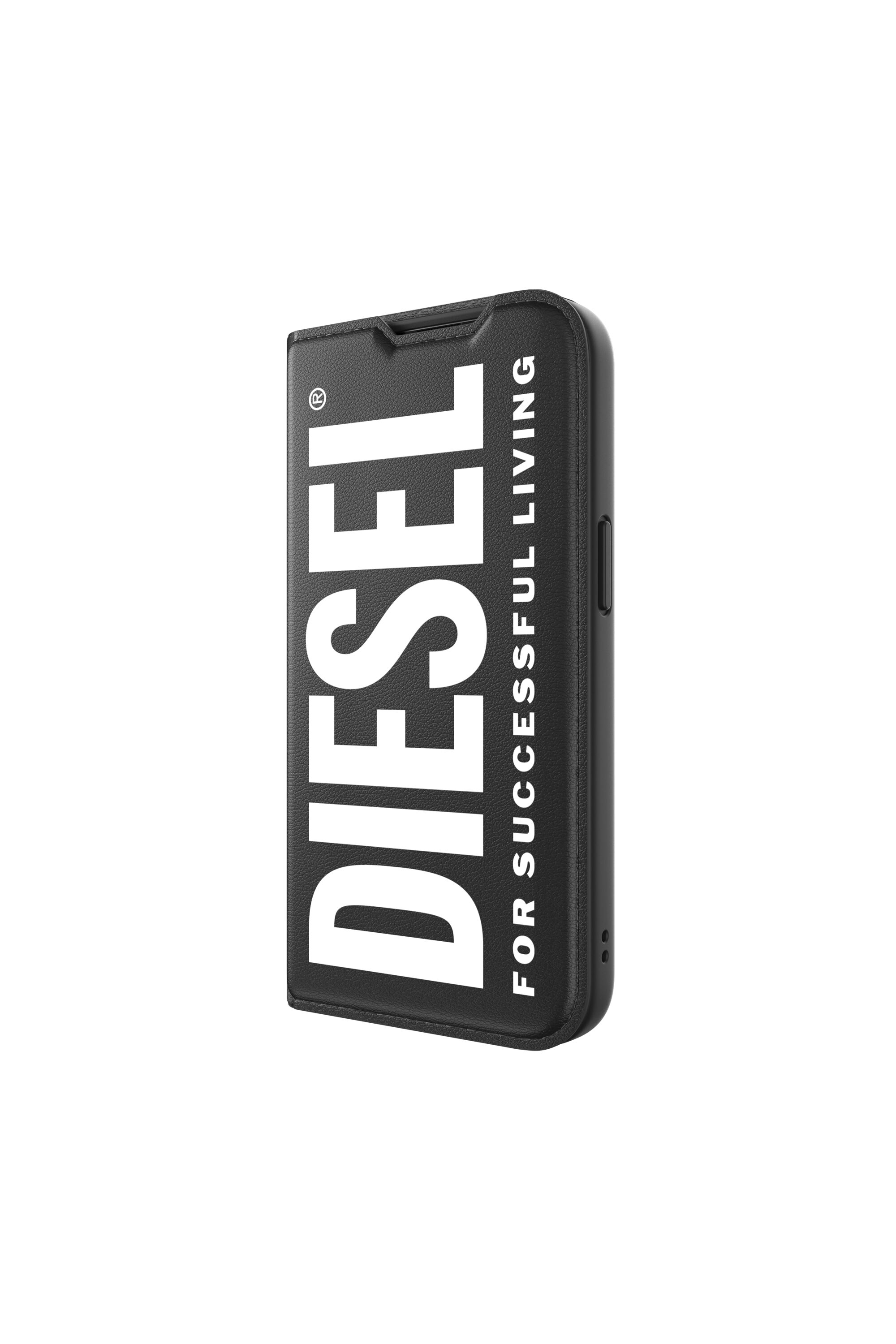 Diesel - 50260 BOOKLET CASE, Unisex Booklet case core for iPhone 14 in Black - Image 4