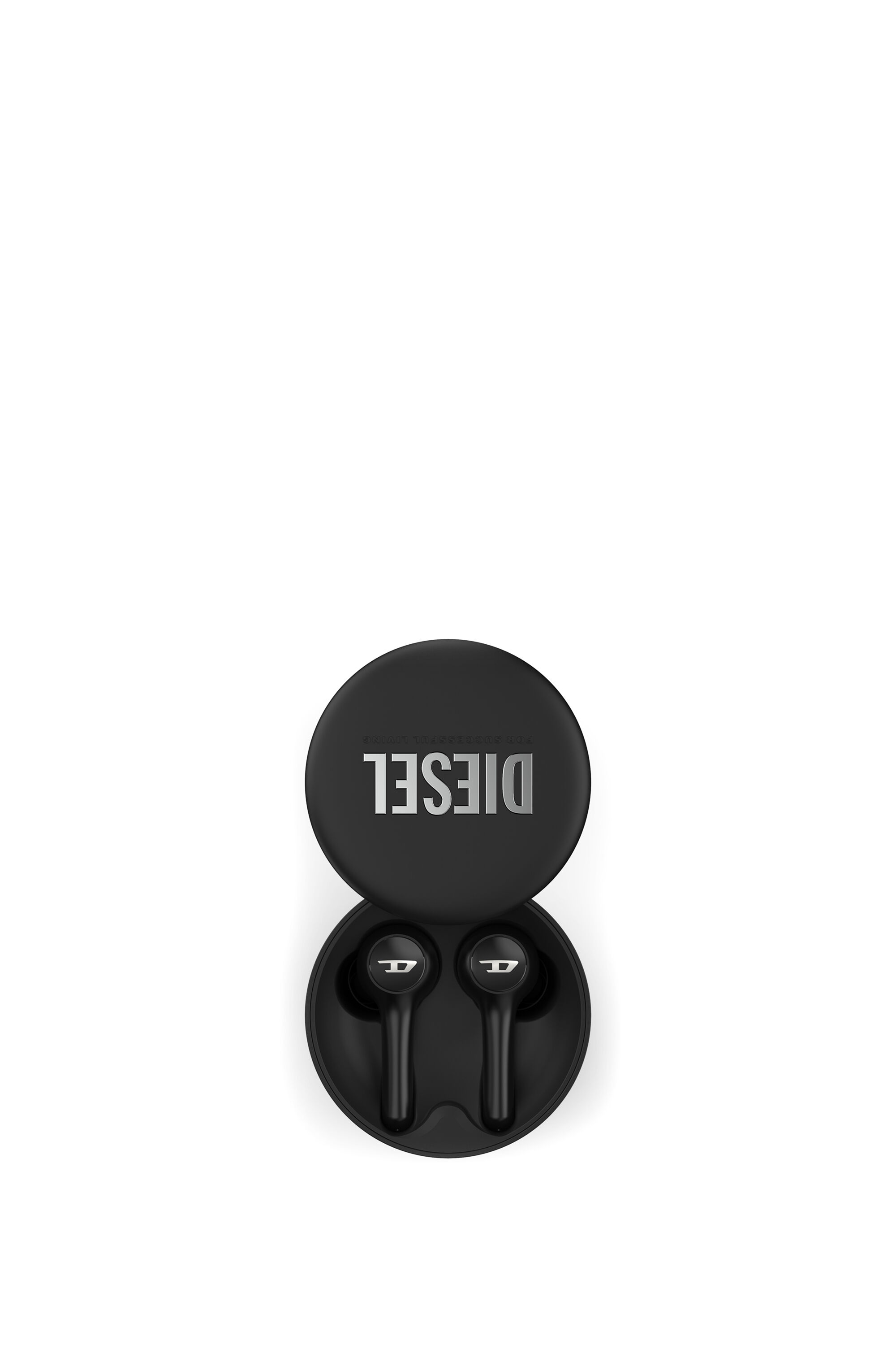 Diesel - 45475 TRUE WIRELESS, Unisex Wireless Earbuds in Black - Image 1