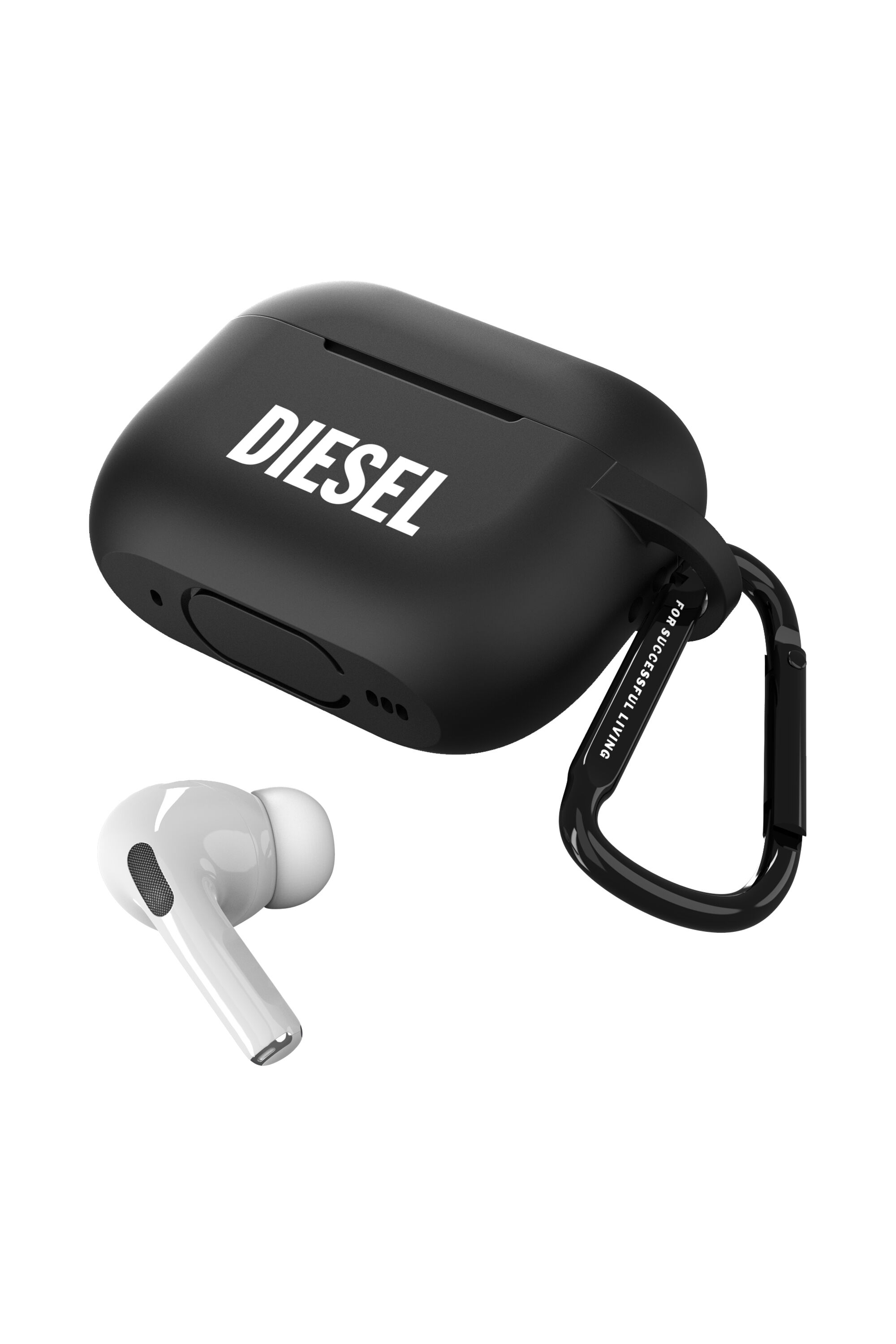 Diesel - 52955 AIRPOD CASE, Unisex Airpod case for airpods Pro/Pro 2 in Black - Image 4