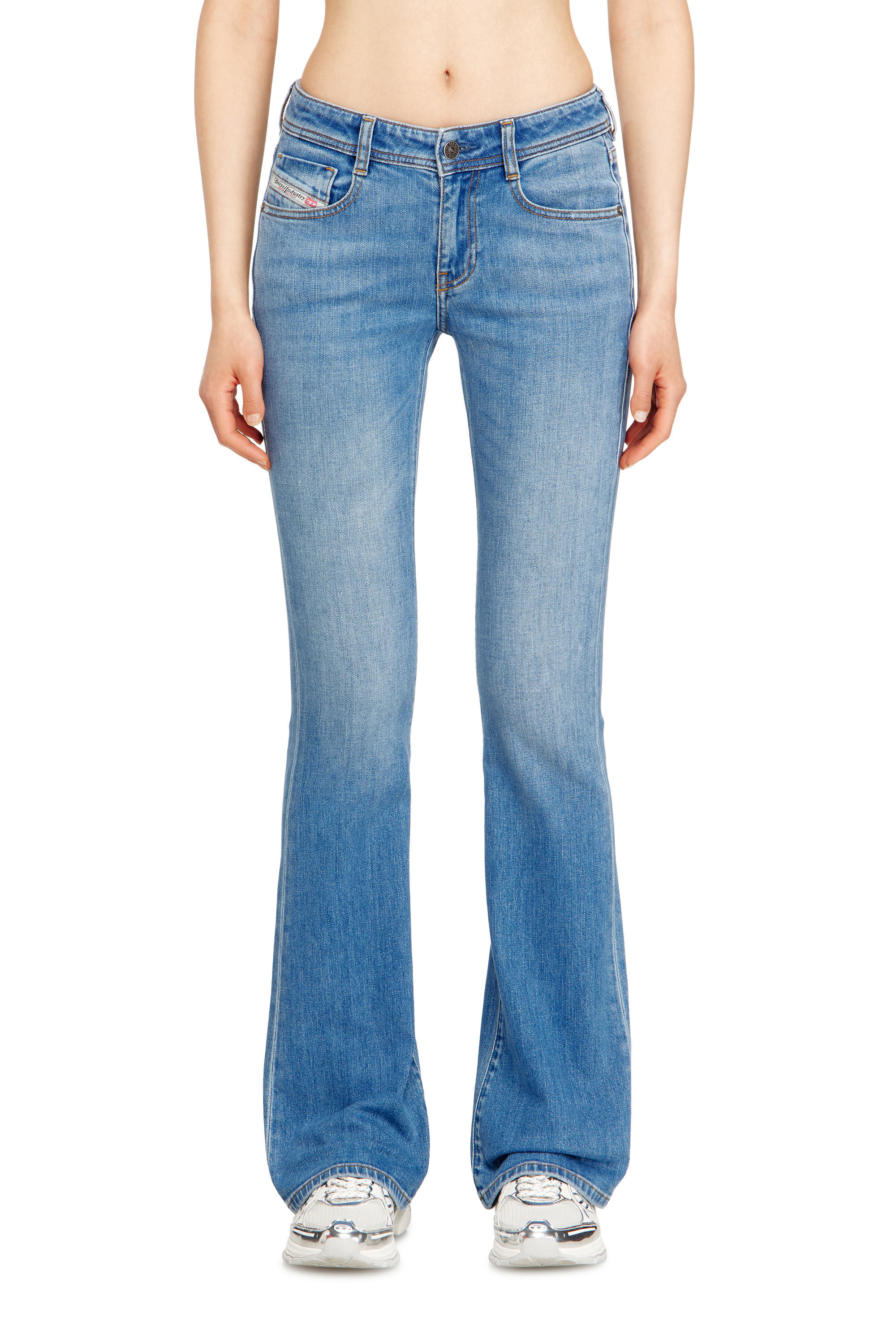 Diesel - Woman's Bootcut Jeans 1969 D-Ebbey 0ADBH, Light Blue - 3