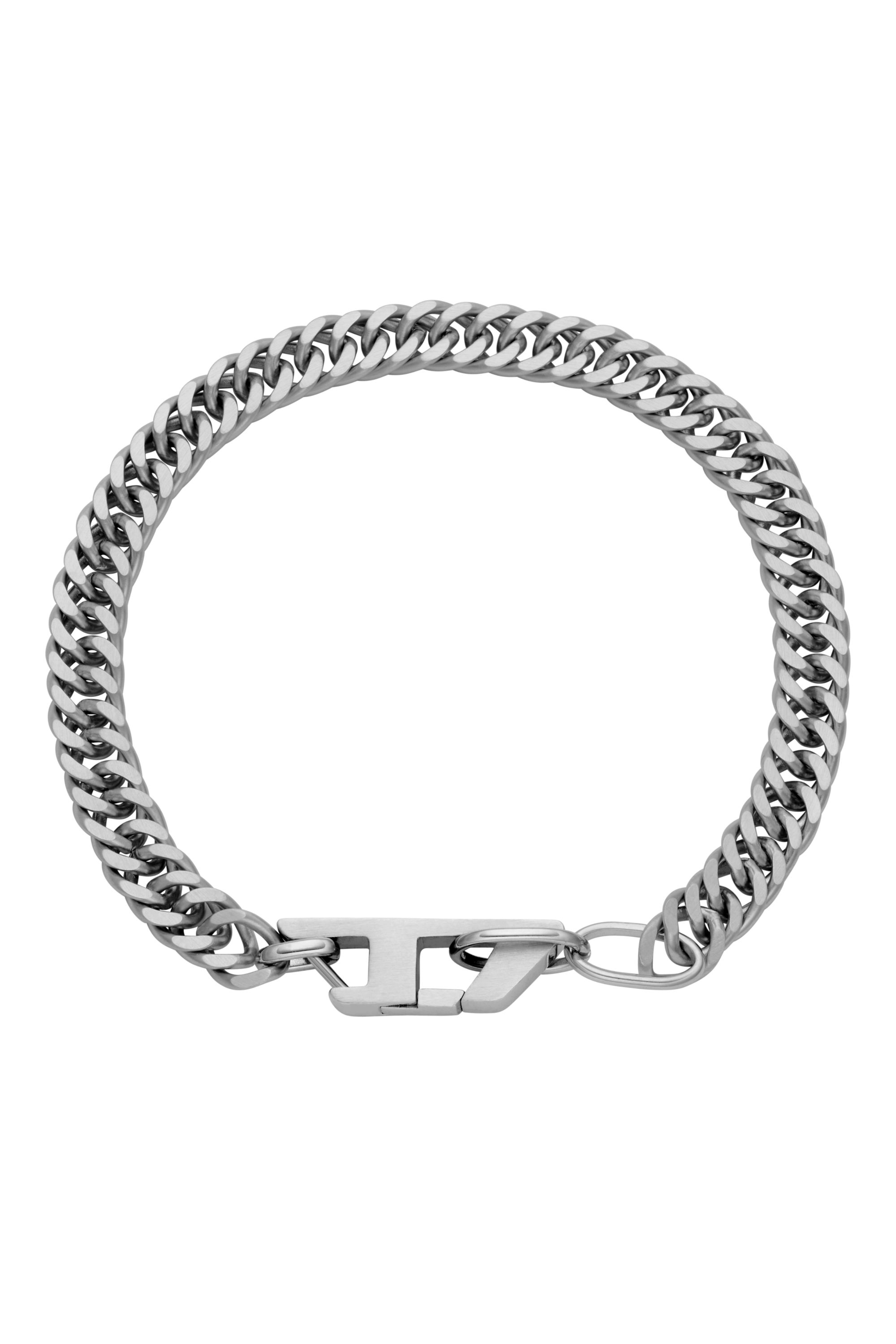Diesel - DX1510, Unisex's Stainless steel chain bracelet in Silver - 1