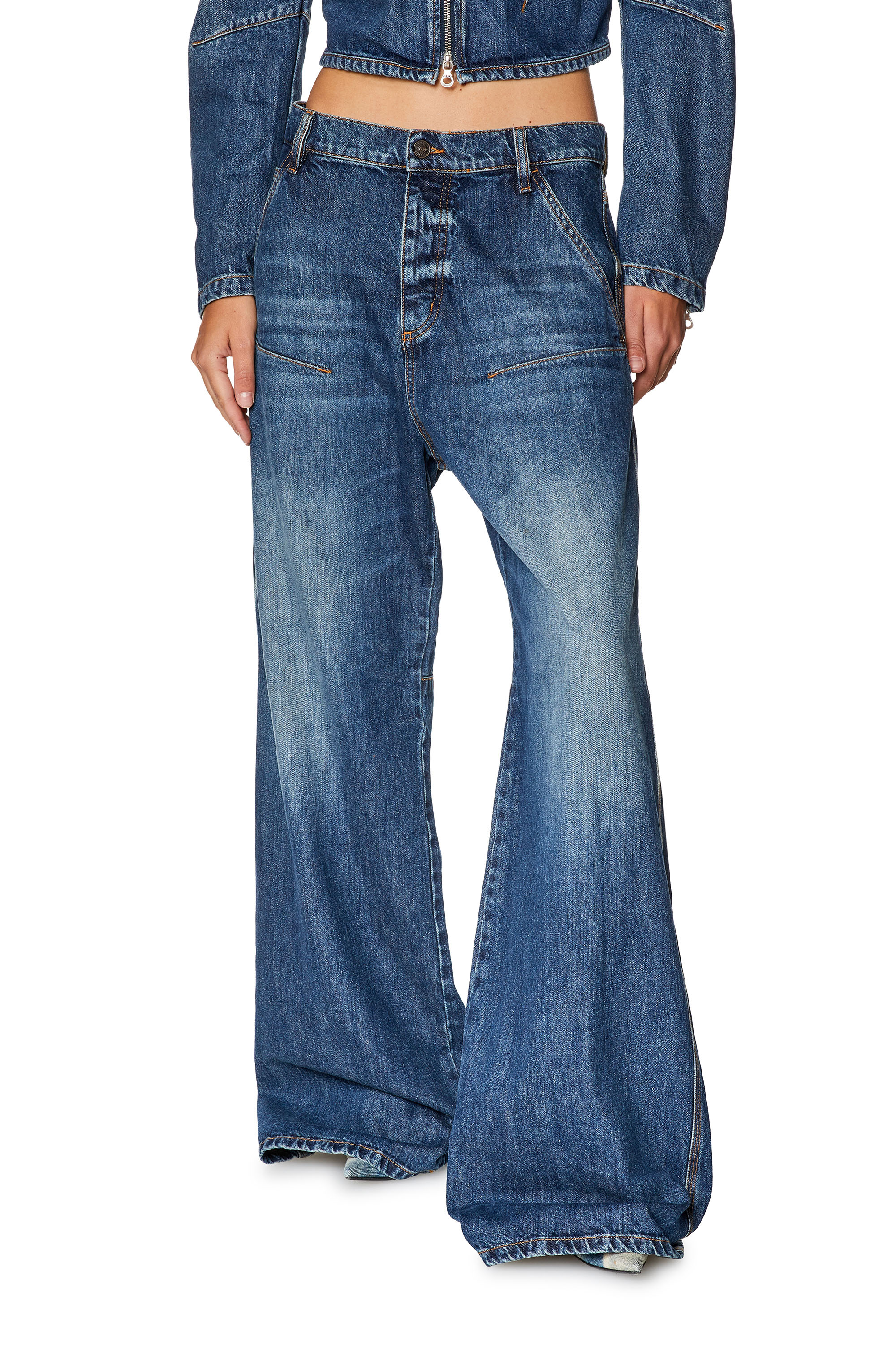 Diesel - Straight Jeans 1996 D-Sire 0HJAW, Dark Blue - Image 1
