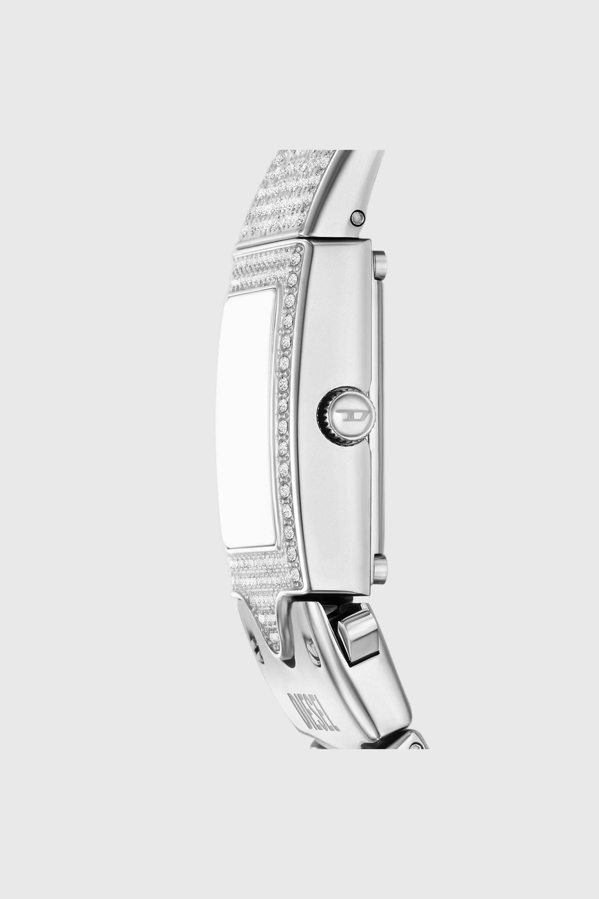 Diesel - DZ2247 WATCH, Man's Closer limited edition stainless steel pav&eacute; watch in Silver - 2