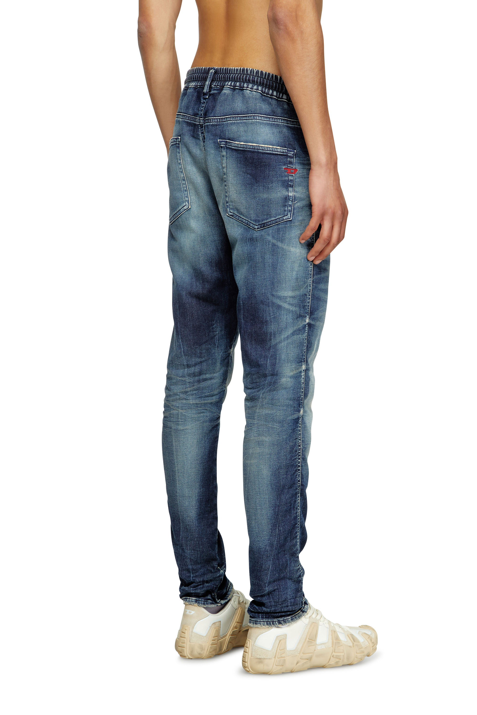 Slim 2062 D-Strukt Joggjeans® 068RZ, Dark Blue Diesel - Man's Slim 2062 D-Strukt Joggjeans® 068RZ, Dark Blue - 4