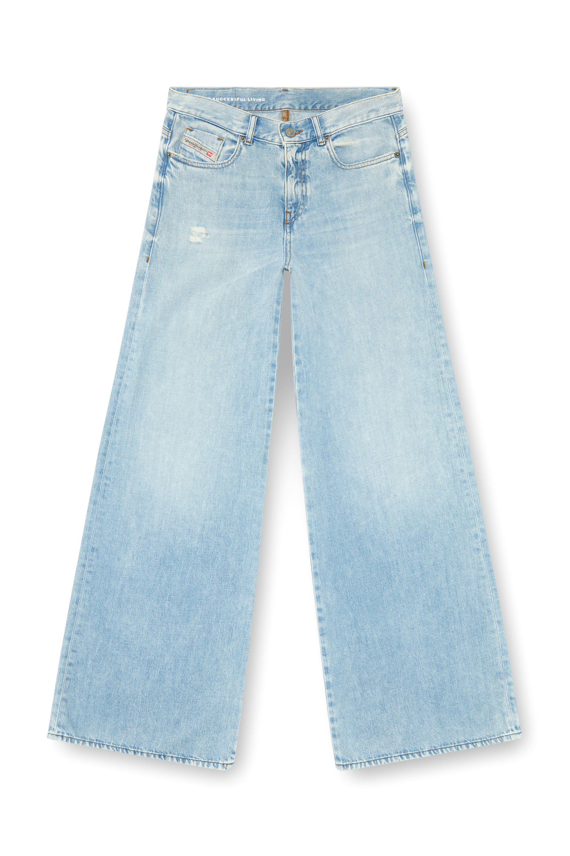 Diesel - Woman's Flare Jeans 1978 D-Akemi 068MQ, Light Blue - 3