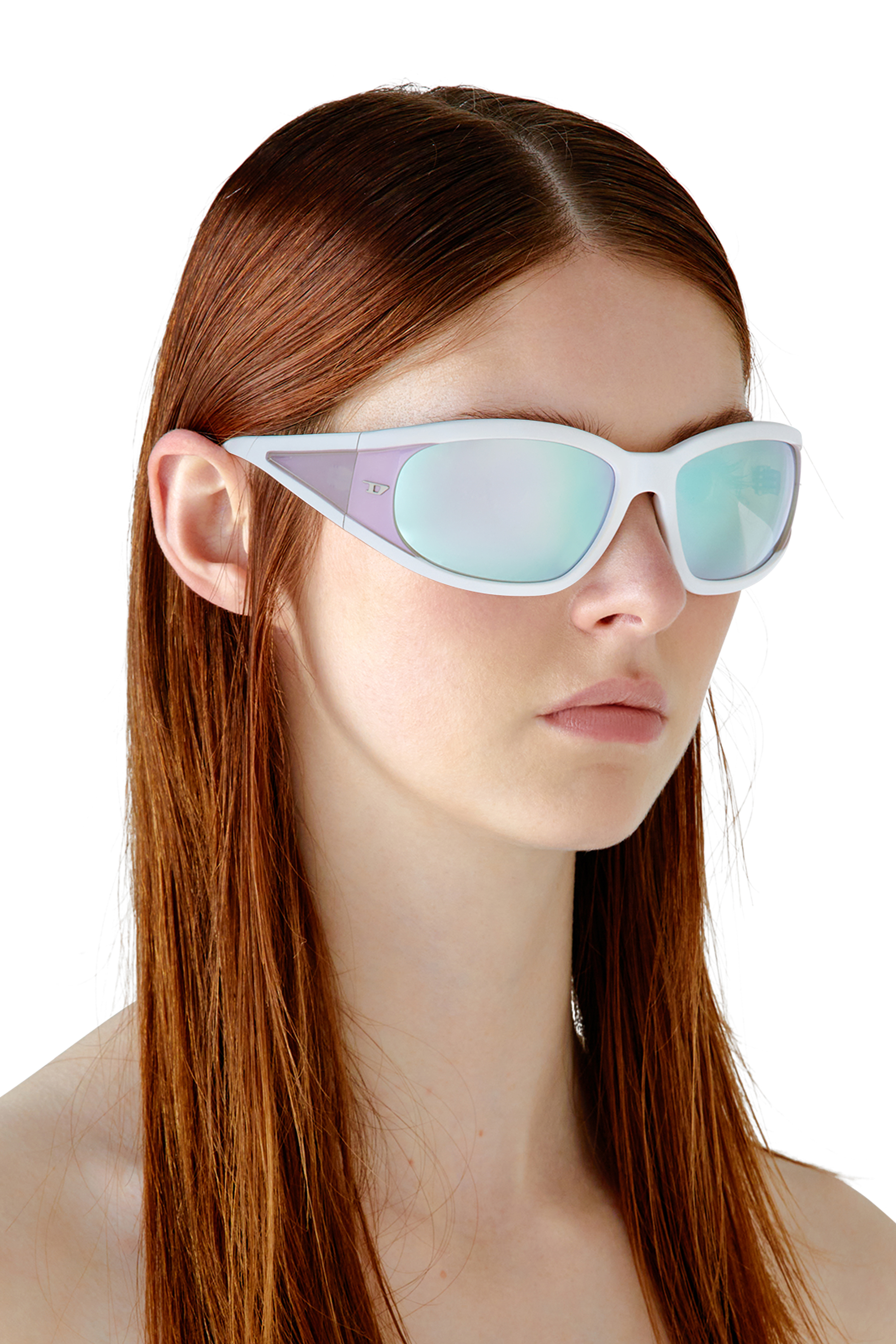 Diesel - 0DL3002, Unisex's Rectangular sunglasses in acetate in Bubble - 6