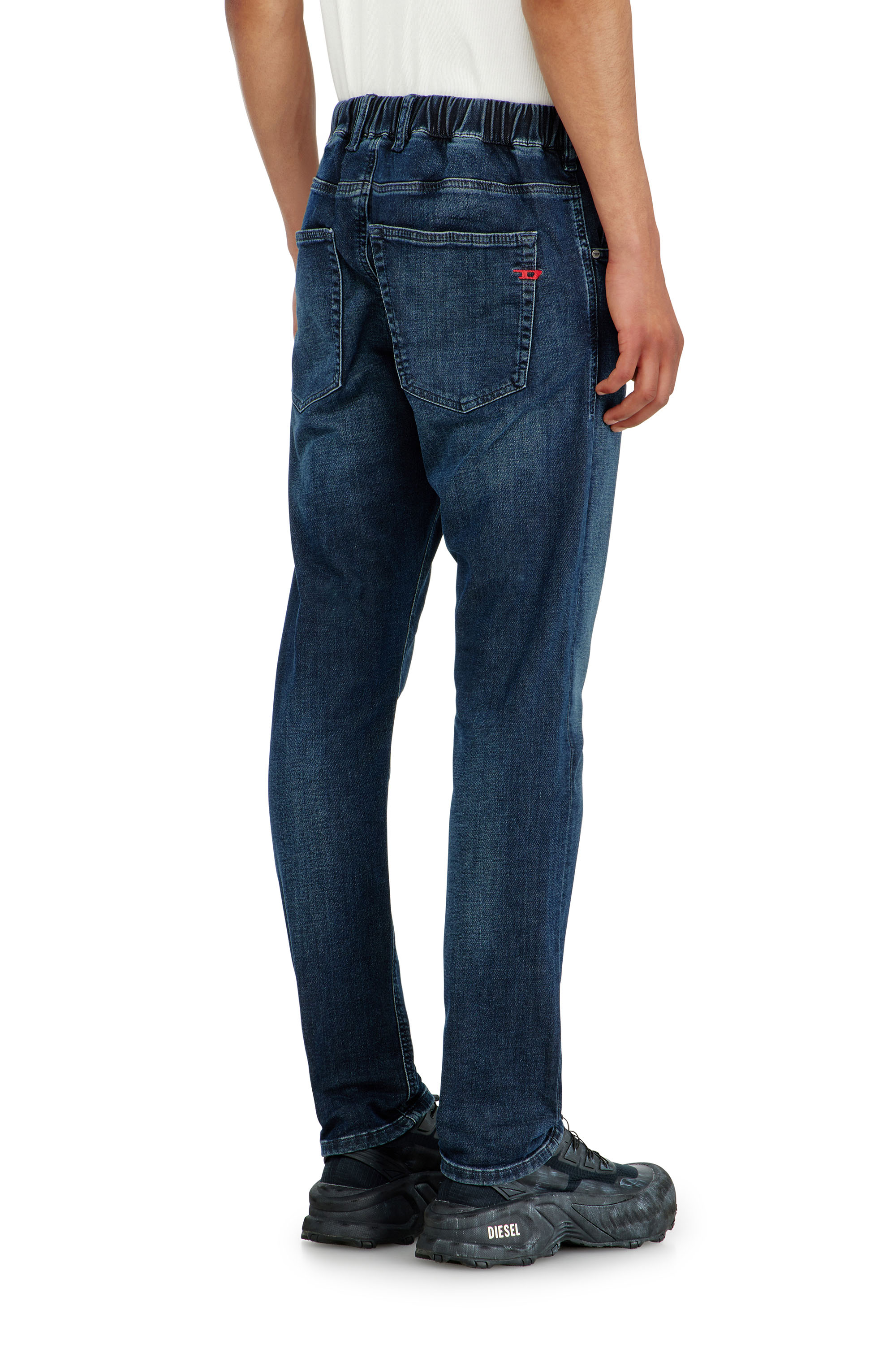 Diesel - Man's Regular 2032 D-Krooley-BW Joggjeans&reg; 09P94, Dark Blue - 3