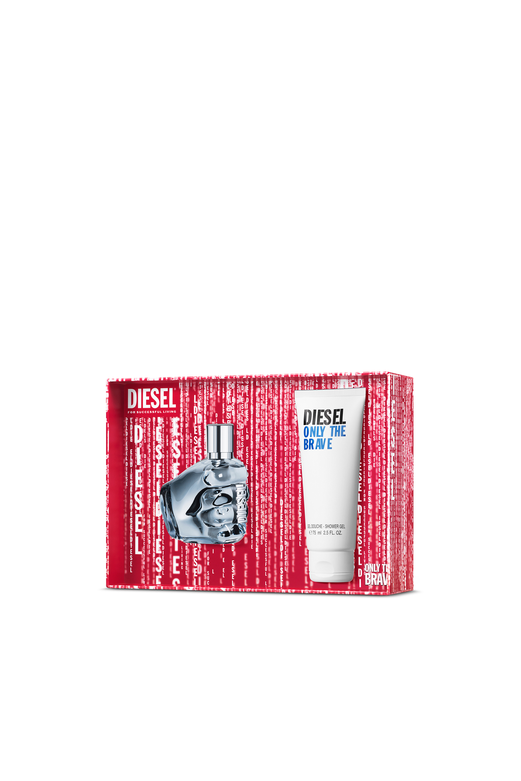Diesel - DSL OTB EDT SETS V50+SG75 LG112400 FRAGRANCE, Man's Only The Brave Giftset, Eau De Toilette in Blue - 3