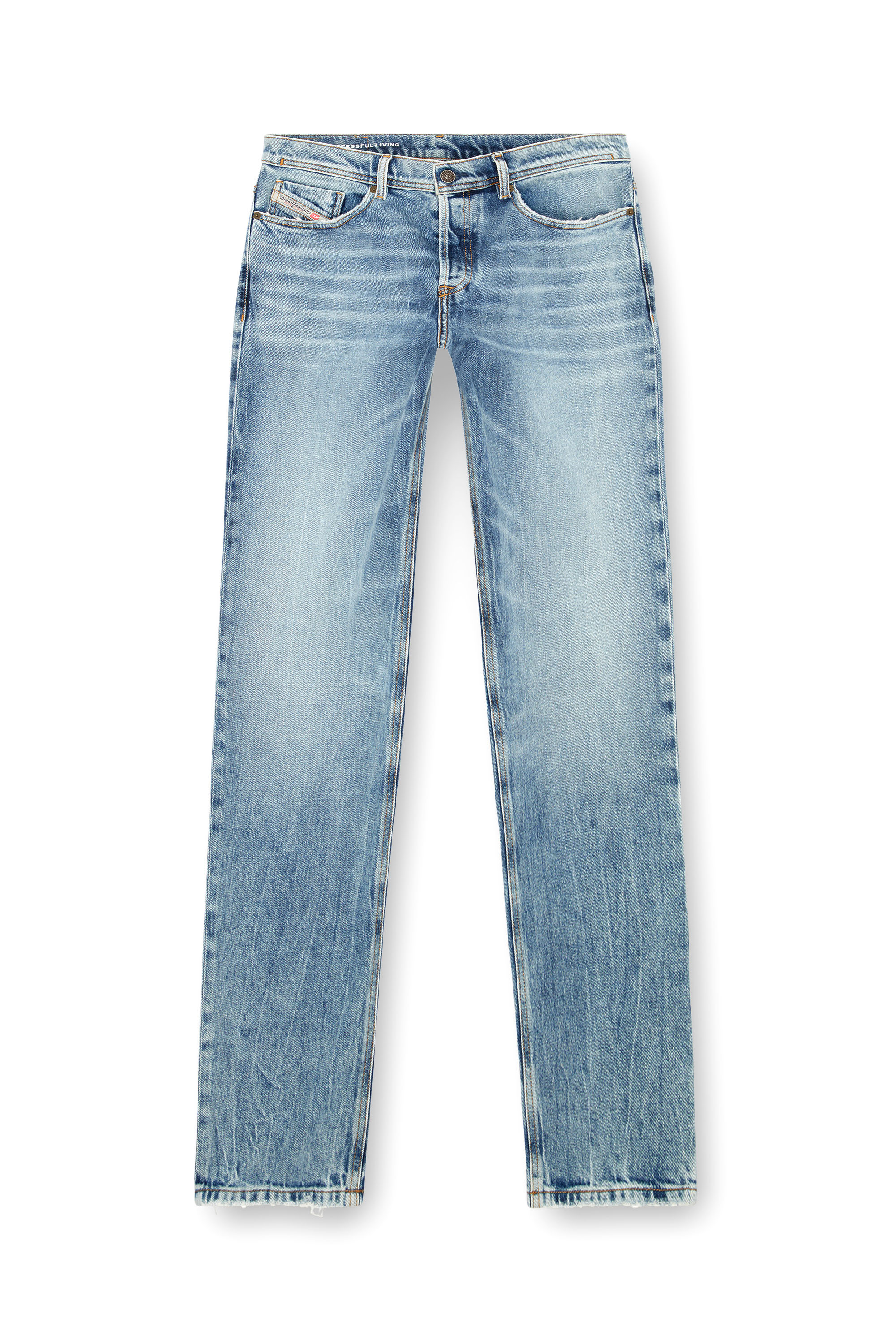 Diesel - Tapered Jeans 2023 D-Finitive 09J54, Medium blue - Image 3