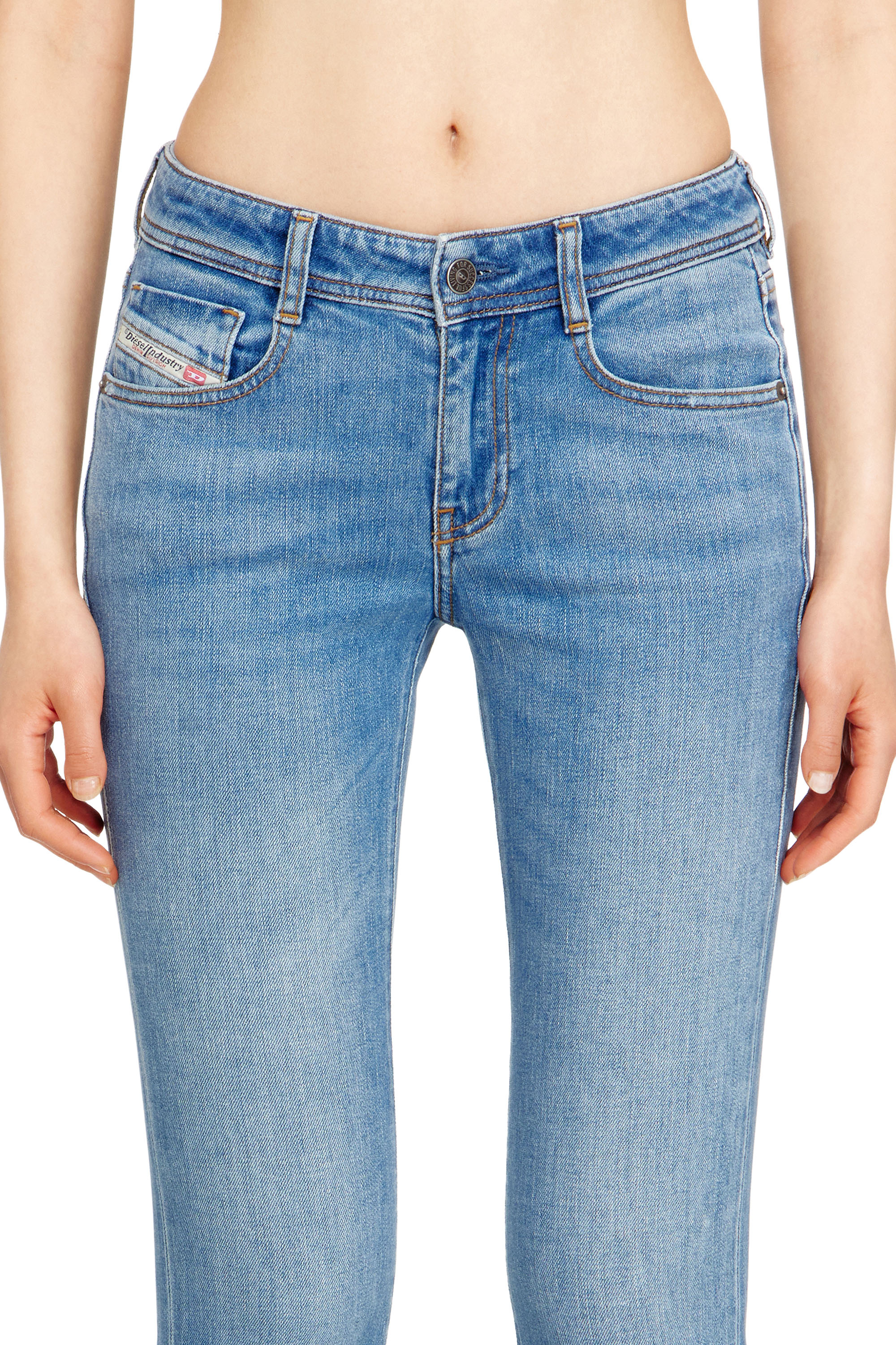 Diesel - Woman's Bootcut Jeans 1969 D-Ebbey 0ADBH, Light Blue - 4