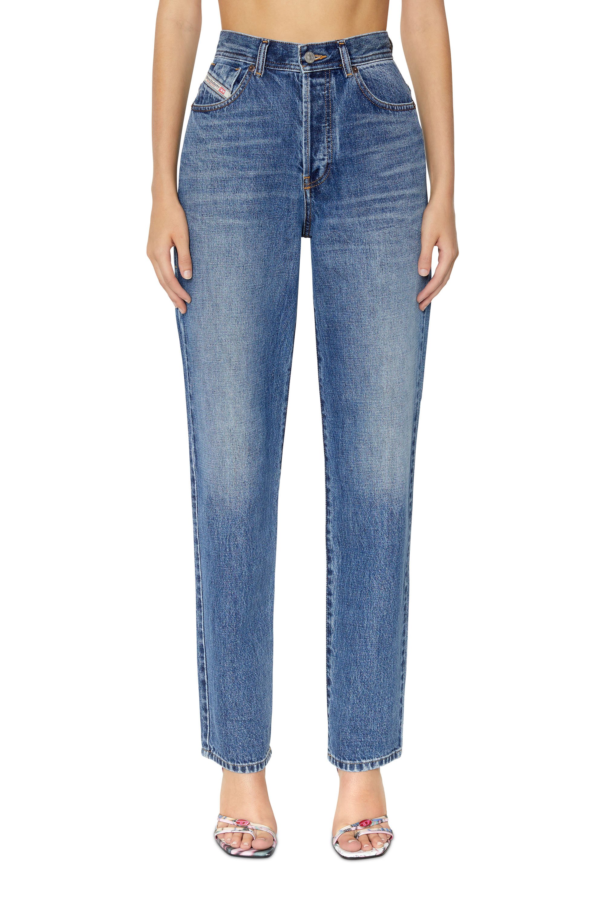 Diesel - Straight Jeans 1956 D-Tulip 007C2, Medium blue - Image 1