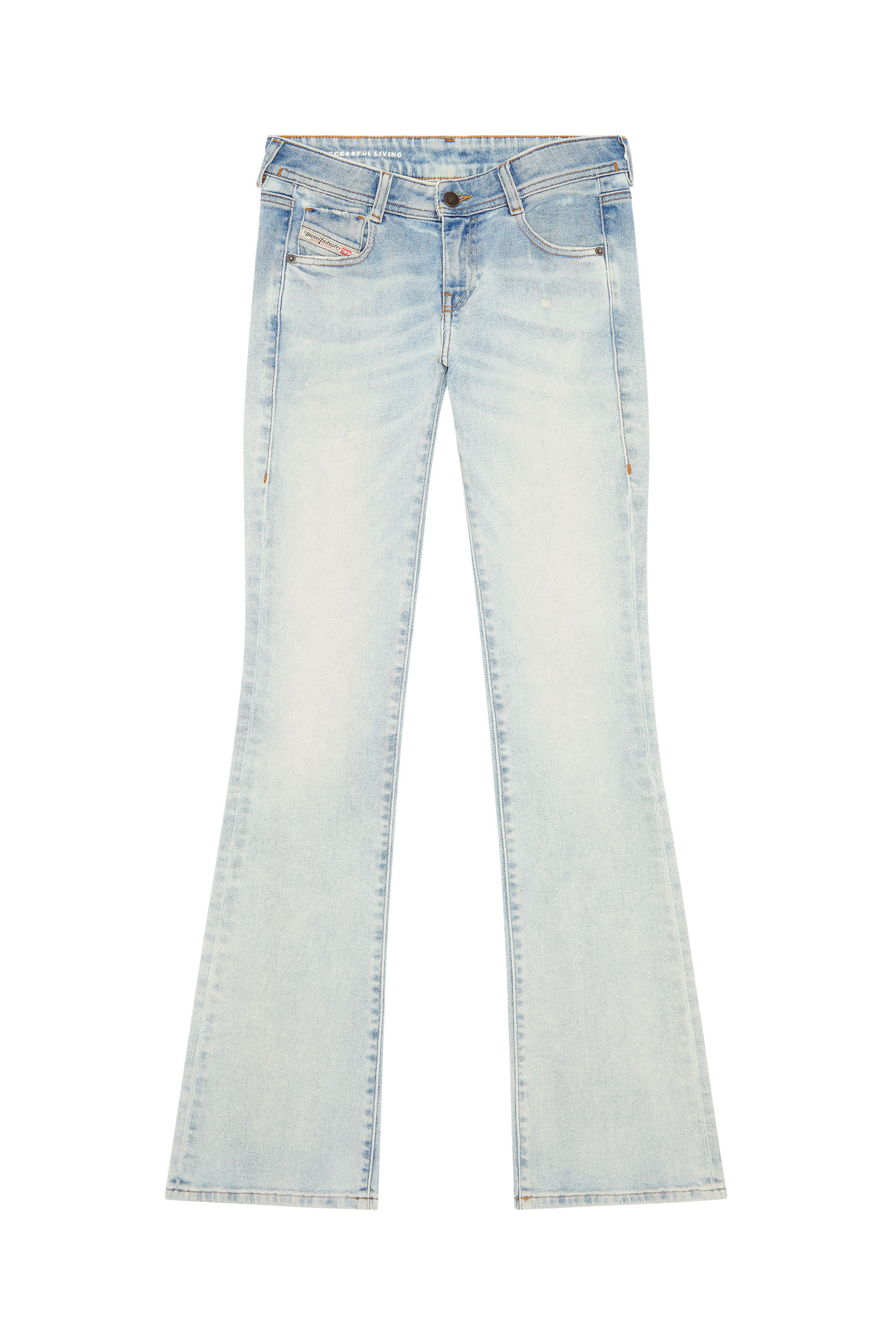 Diesel - Bootcut and Flare Jeans 1969 D-Ebbey 09H73, Light Blue - Image 5