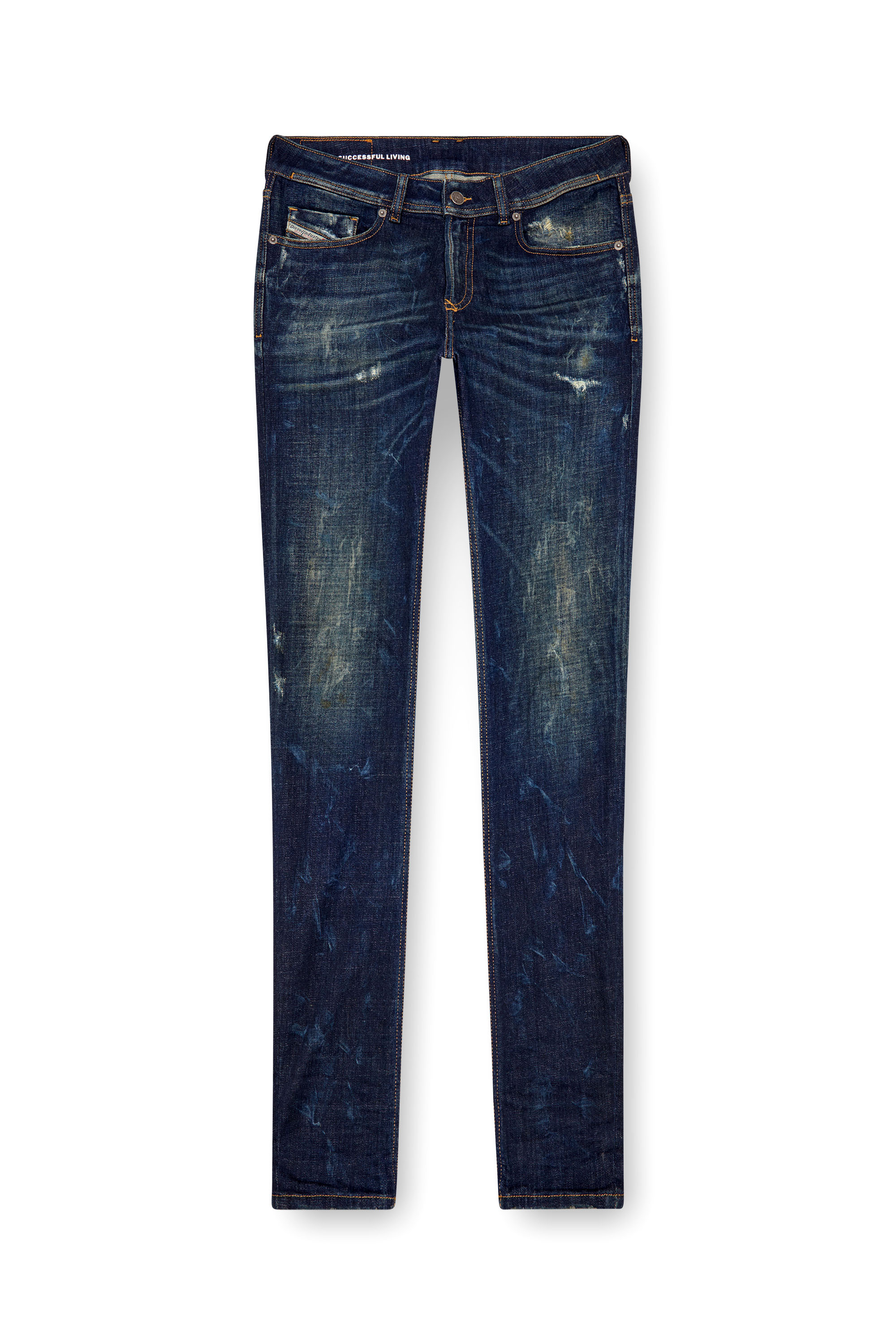 Diesel - Man's Skinny Jeans 1979 Sleenker 09J26, Dark Blue - 5