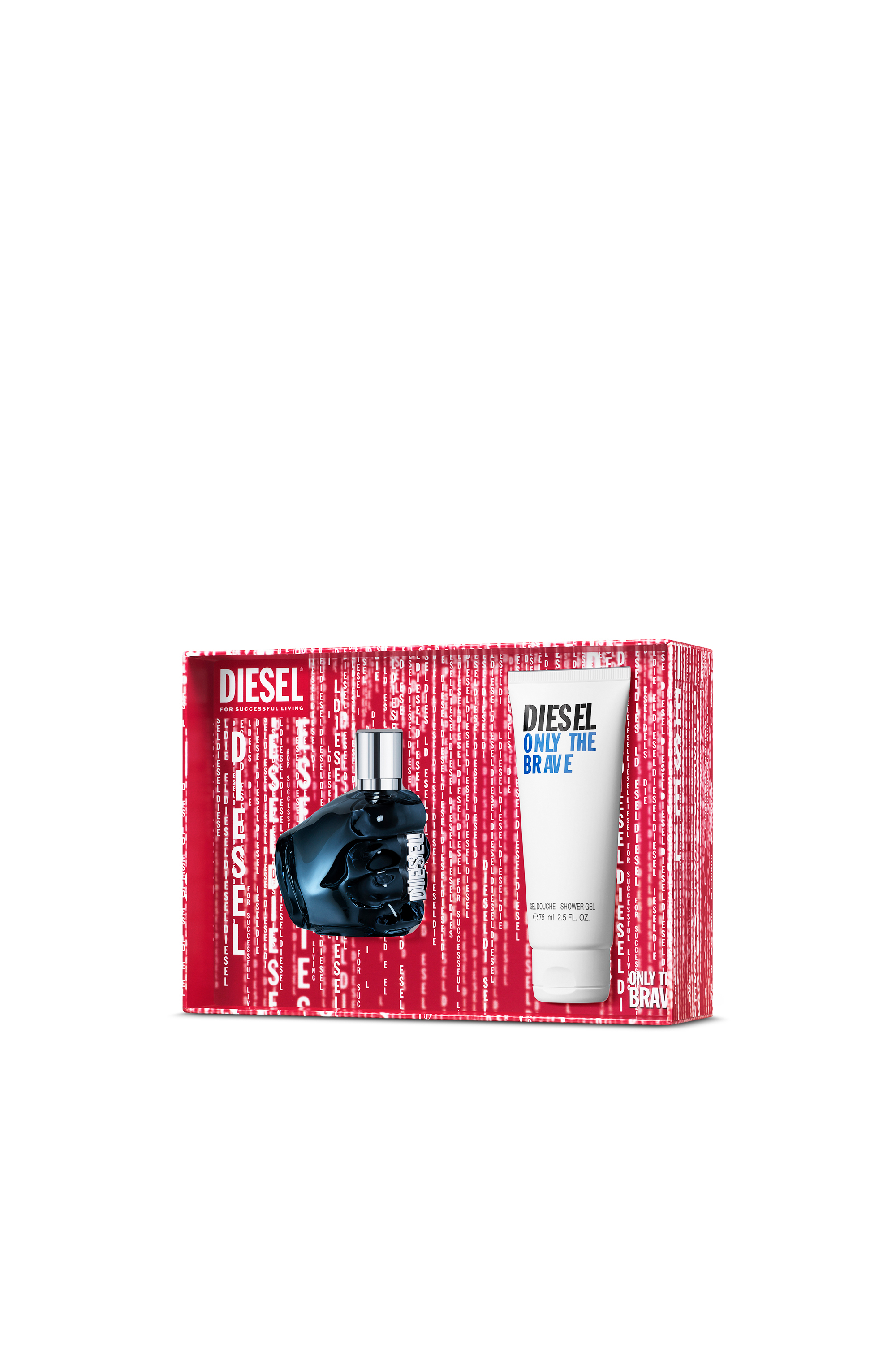Diesel - DSL OTB SETS EDP V50+SG75 LG113200 FRAGRANCE, Man's Only The Brave Giftset, Eau De Parfum in Blue - 3