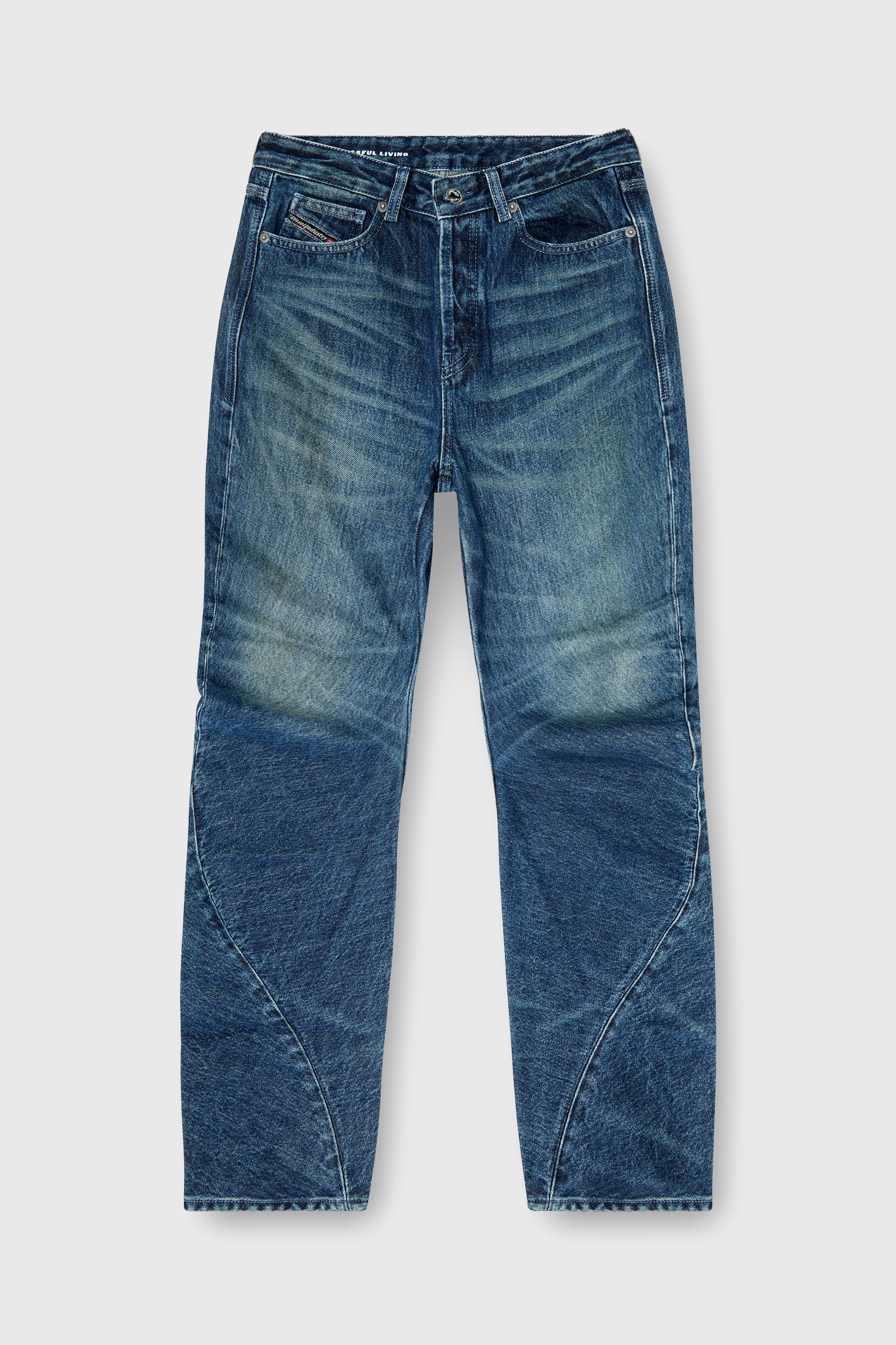 Diesel - Woman's Regular Jeans D-Twisty 007FZ, Dark Blue - 6