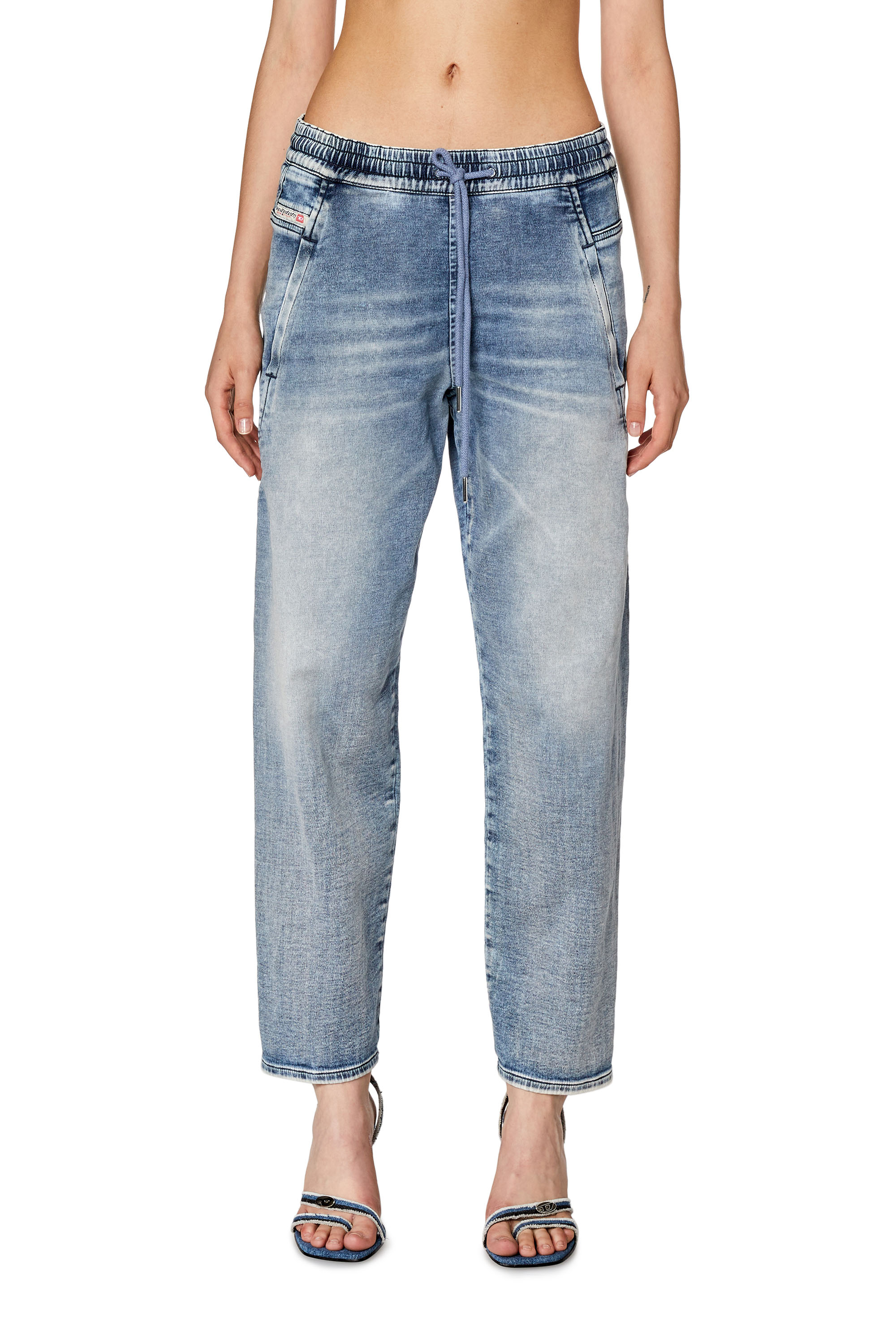 Diesel - Boyfriend Krailey JoggJeans® 068FL, Medium blue - Image 1