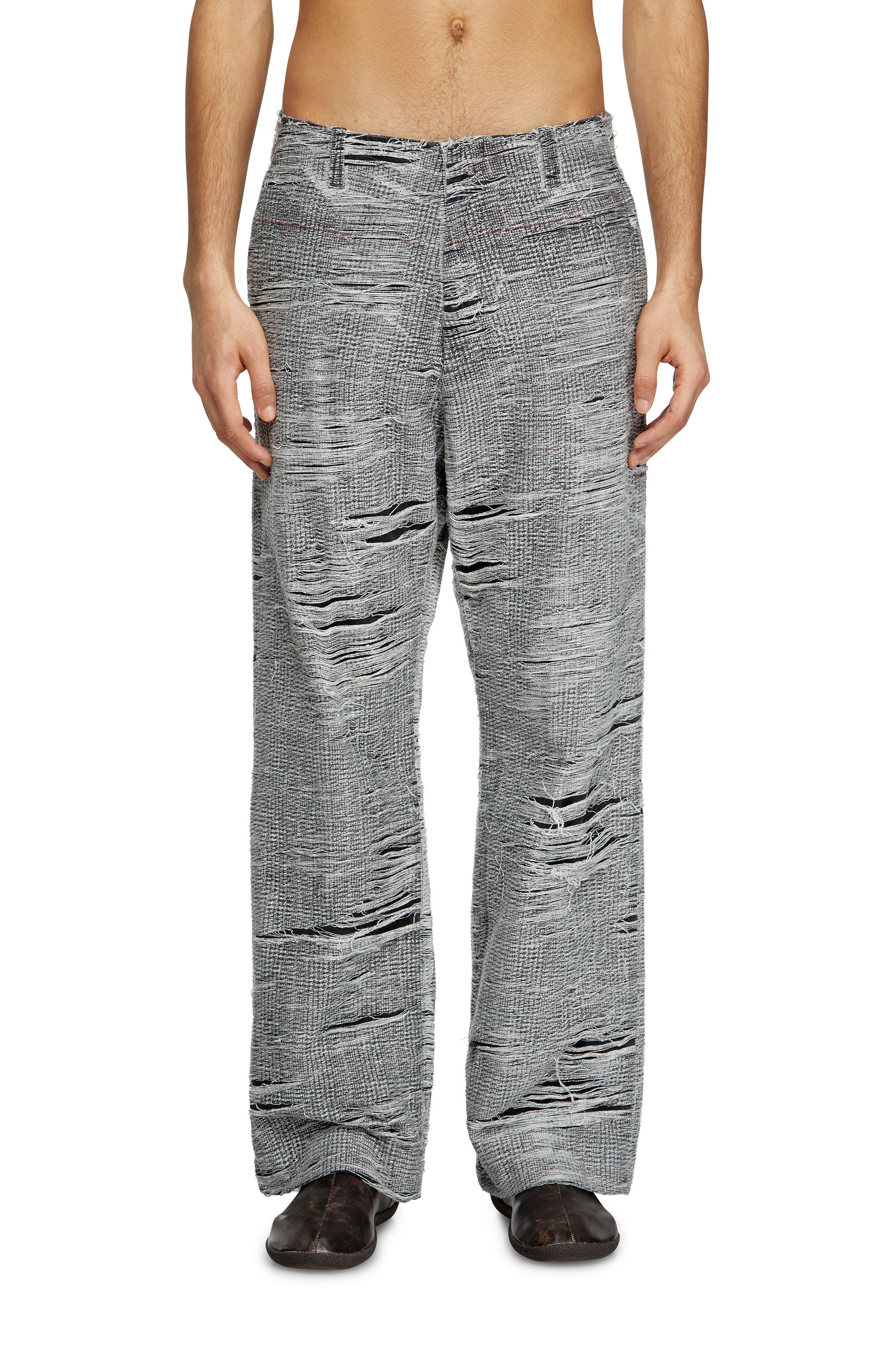 Diesel - Man's Relaxed Jeans D-Boix 0CMBR, Grey - 1