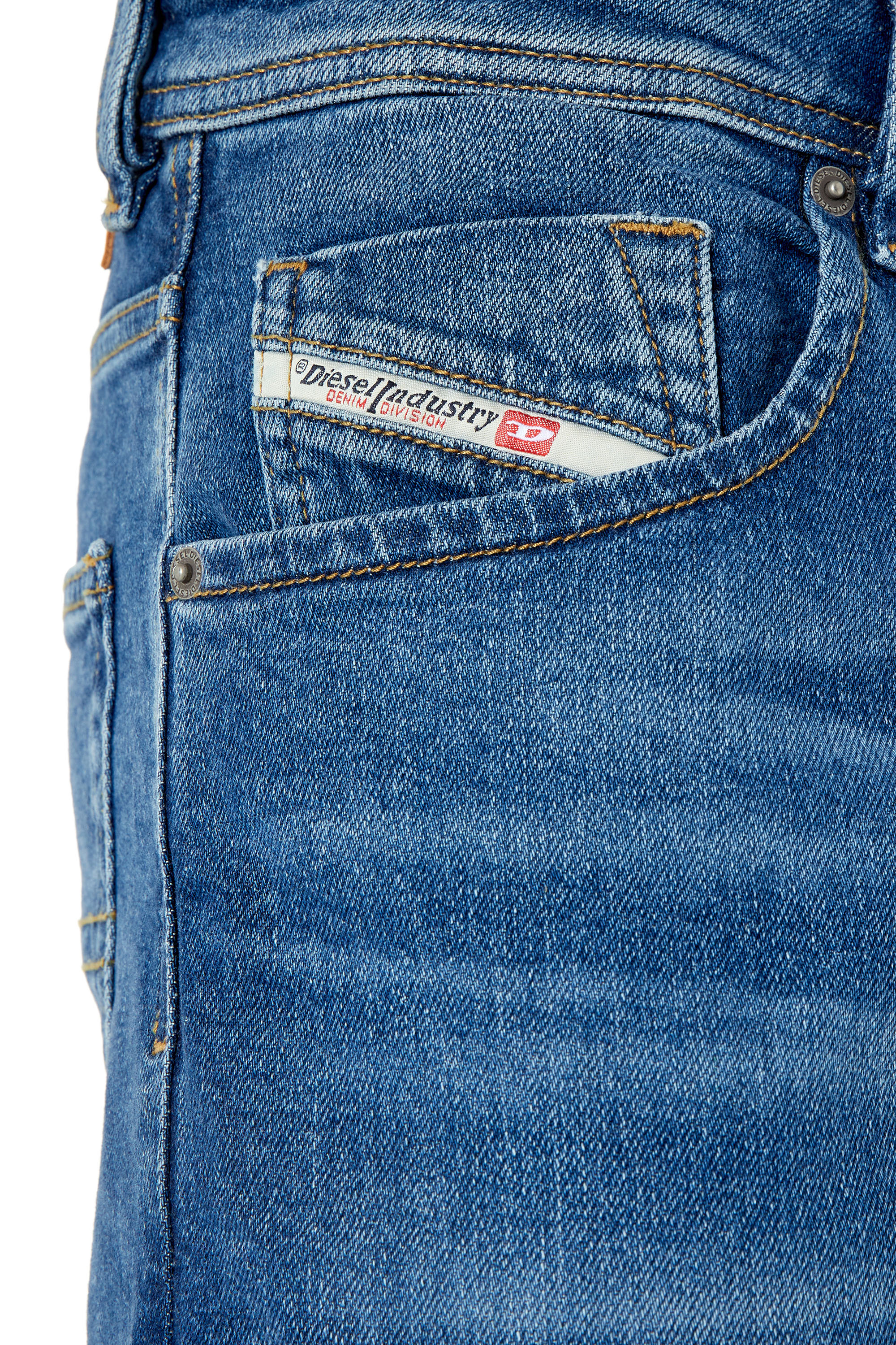 Diesel - Straight Jeans 1985 Larkee E9A80, Medium blue - Image 3
